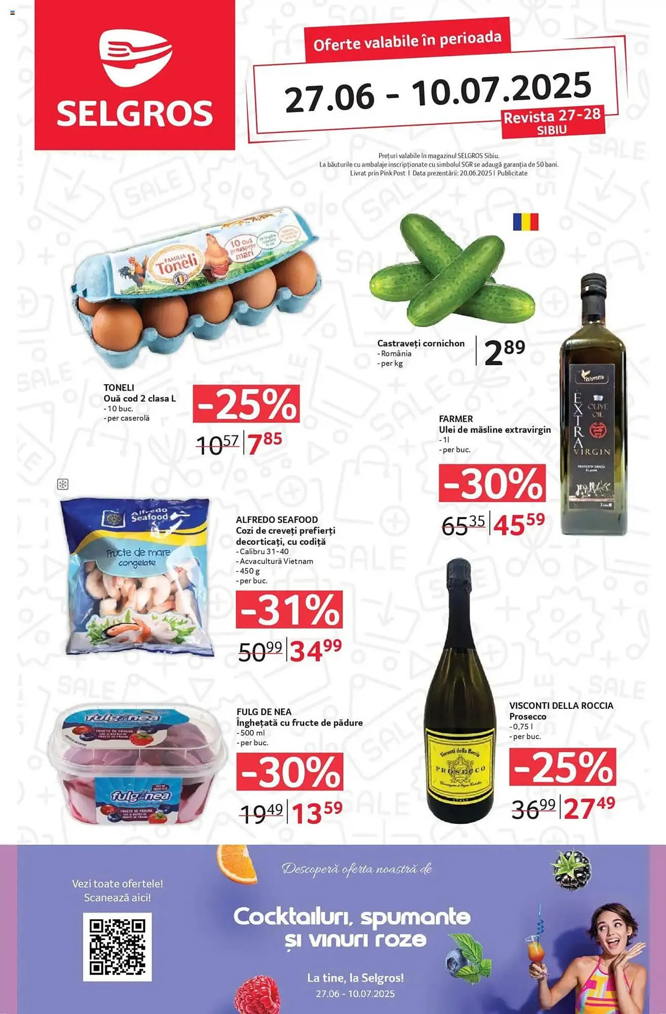 Catalog Catalog Selgros de la 27 iunie până la 10 iulie 2025 - Revista Pagina 1