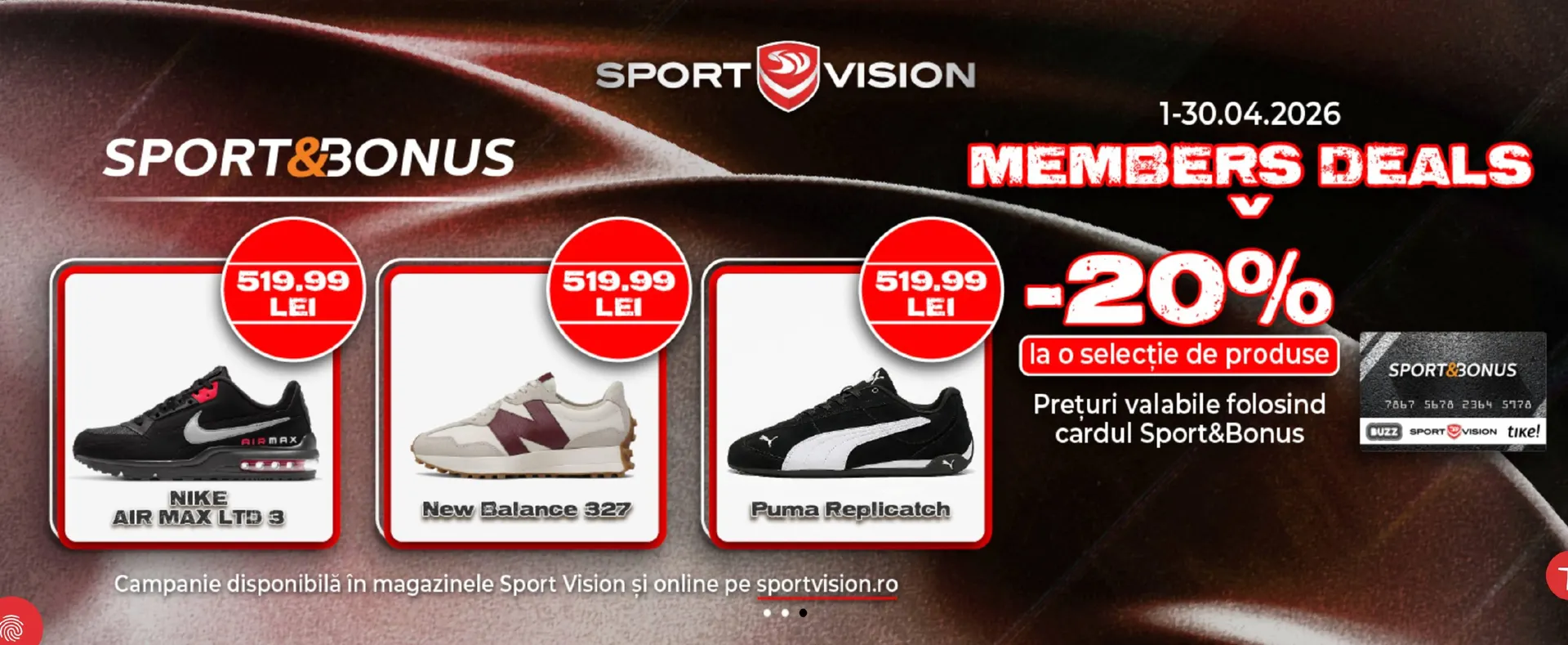 Catalog Magazine Sport Vision de la 15 aprilie până la 30 aprilie 2026 - Revista Pagina 2