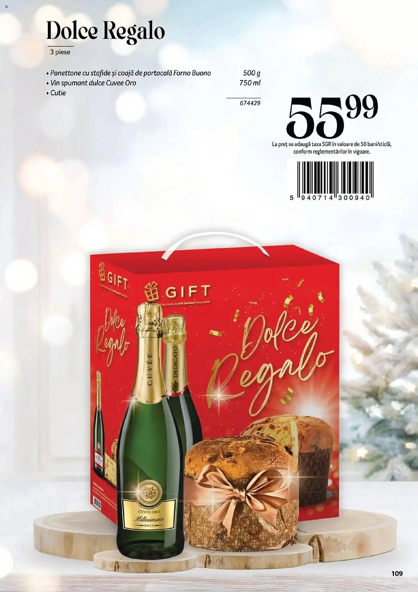 Catalog Catalog Selgros de la 6 noiembrie până la 23 decembrie 2025 - Revista Pagina 109