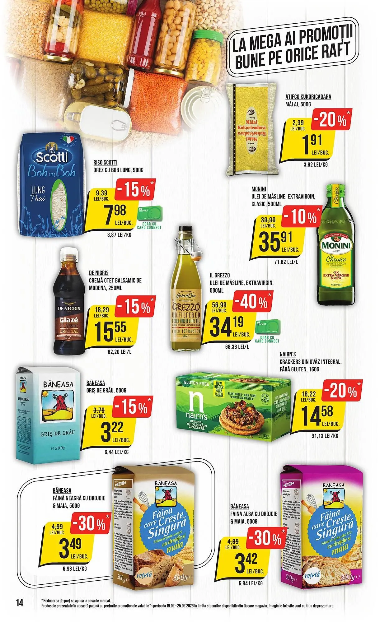 Catalog Catalog Mega Image de la 19 februarie până la 25 februarie 2026 - Revista Pagina 14