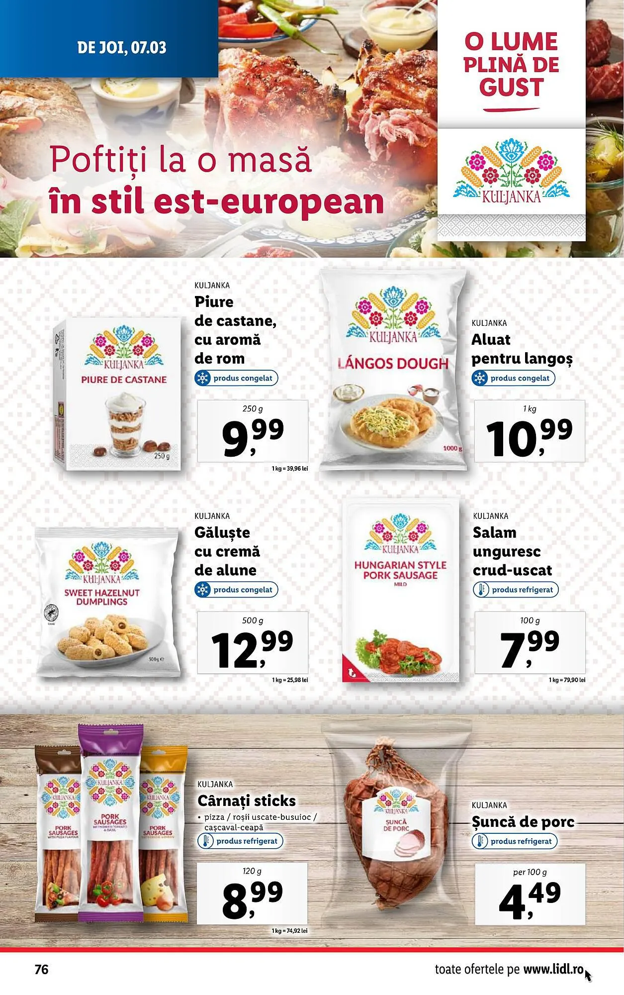 Catalog Lidl catalog de la 4 martie până la 10 martie 2024 - Revista Pagina 76