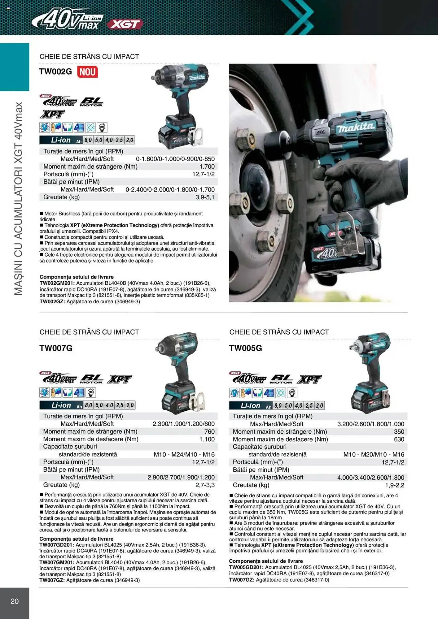 Catalog Catalog Makita de la 8 ianuarie până la 31 decembrie 2025 - Revista Pagina 20
