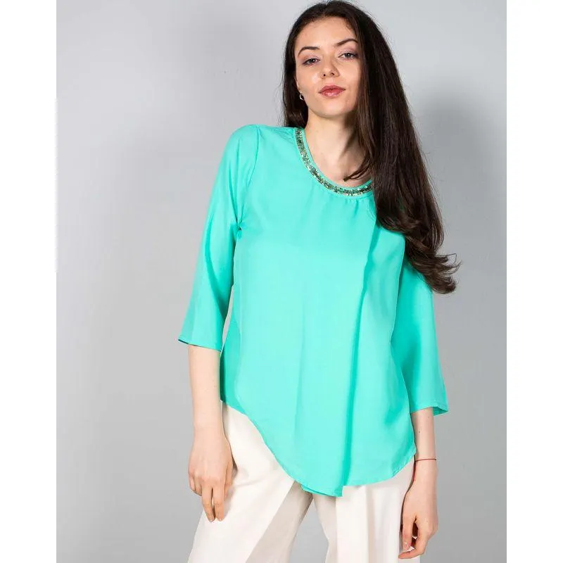 Bluza asimetrica pentru femei N2316A8001