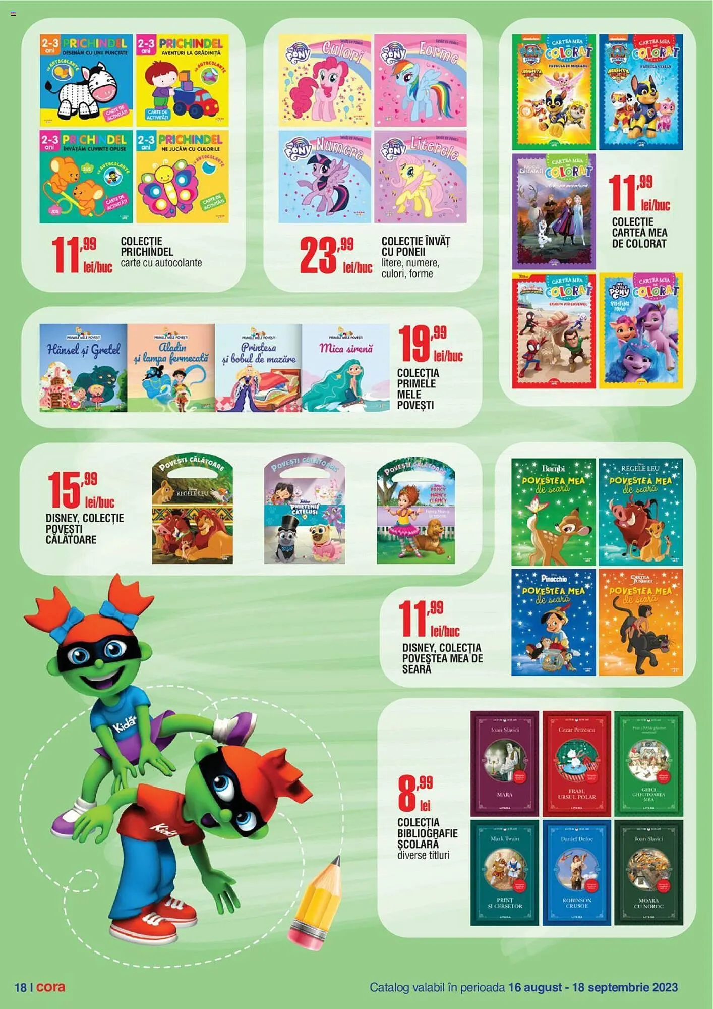 Catalog Cora catalog de la 16 august până la 18 septembrie 2023 - Revista Pagina 18