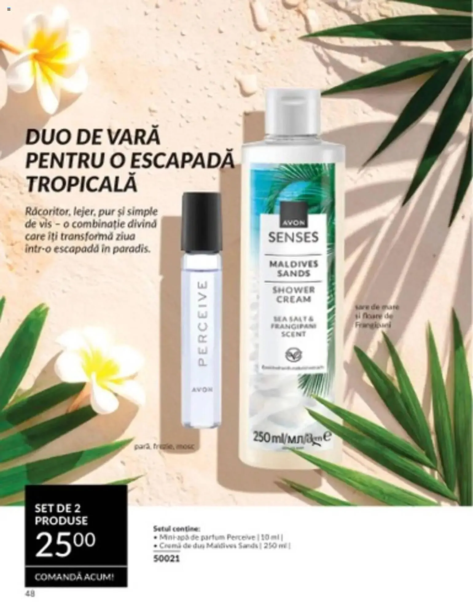 Catalog Catalog Avon de la 30 iunie până la 31 iulie 2025 - Revista Pagina 48