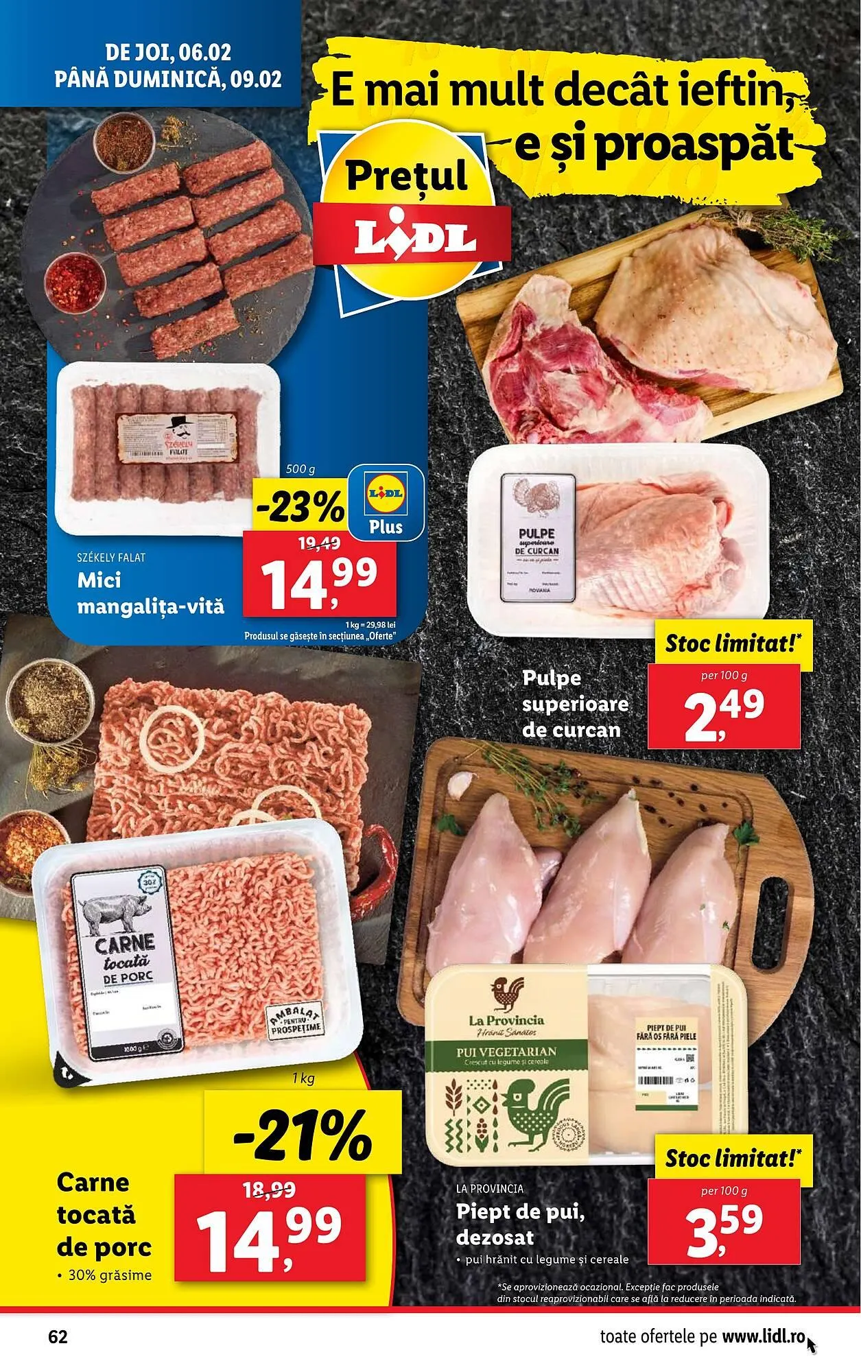 Catalog Catalog Lidl de la 3 februarie până la 9 februarie 2025 - Revista Pagina 62