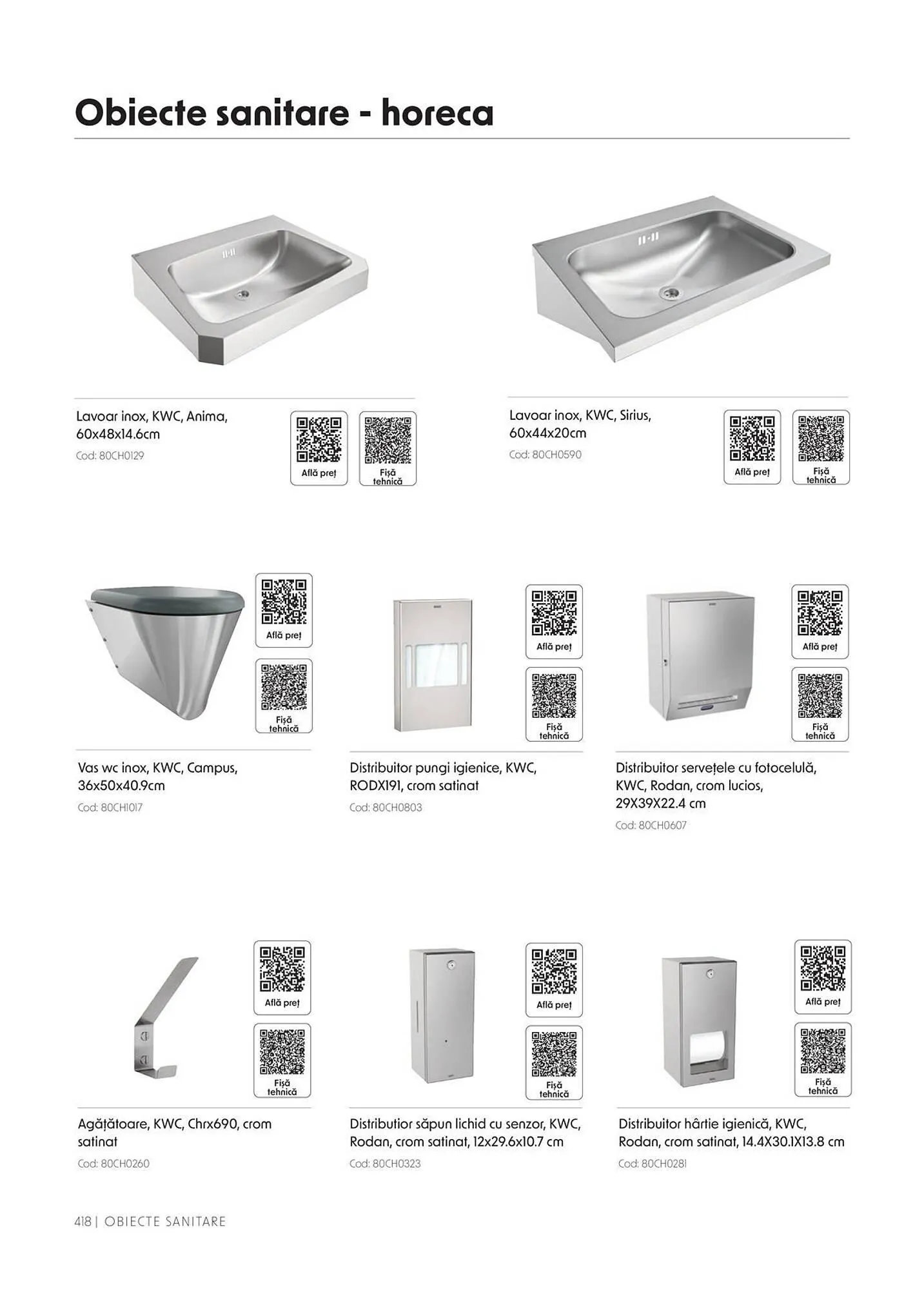 Catalog Catalog Romstal de la 1 aprilie până la 31 decembrie 2026 - Revista Pagina 418