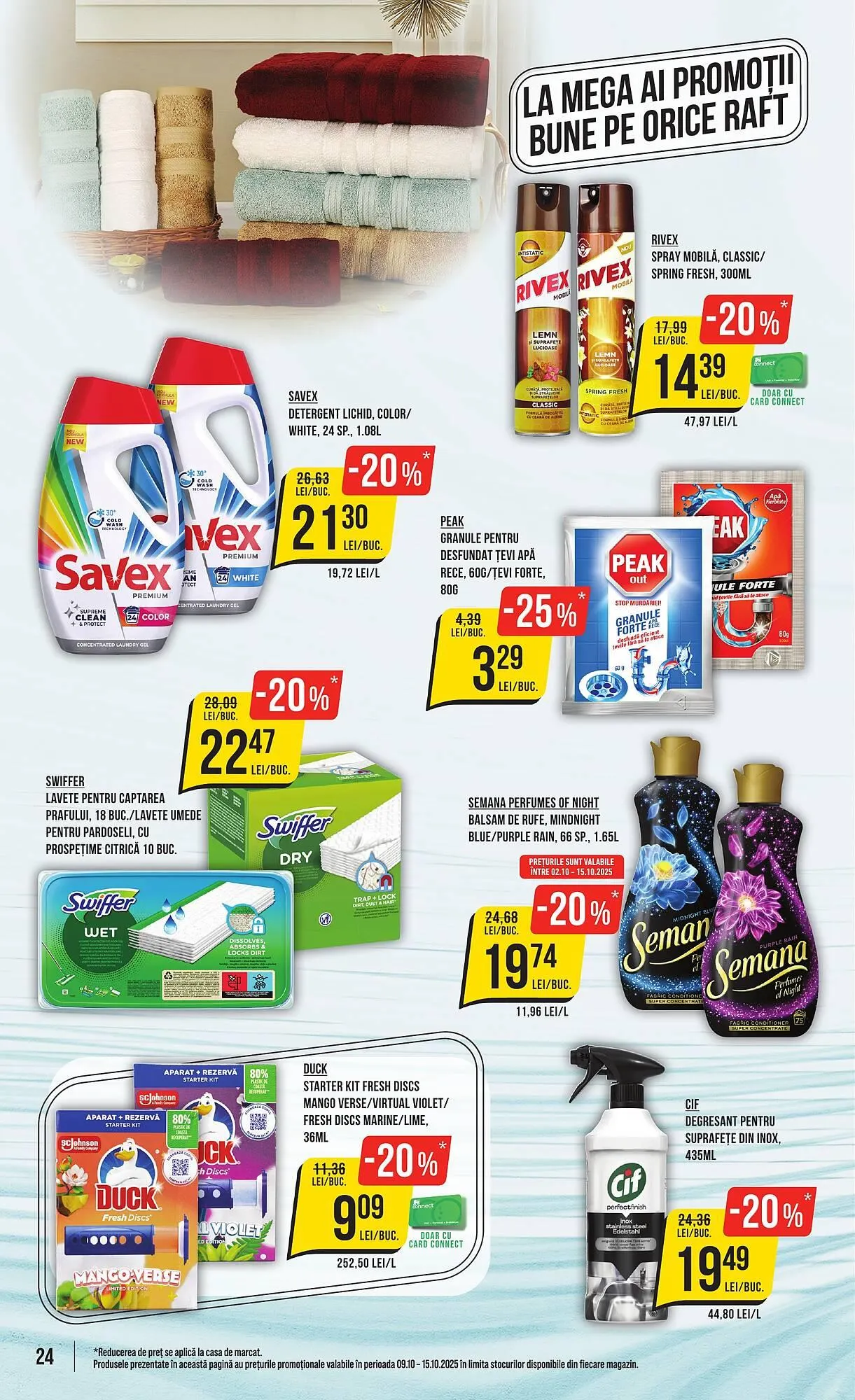 Catalog Catalog Mega Image de la 9 octombrie până la 15 octombrie 2025 - Revista Pagina 24