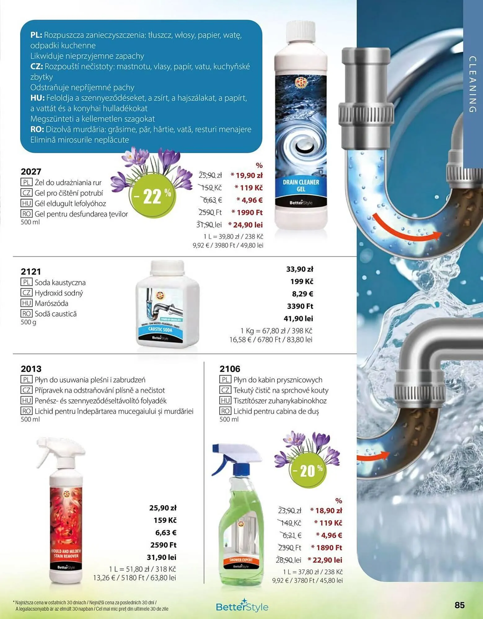 Catalog Catalog BetterStyle de la 1 aprilie până la 30 aprilie 2026 - Revista Pagina 85