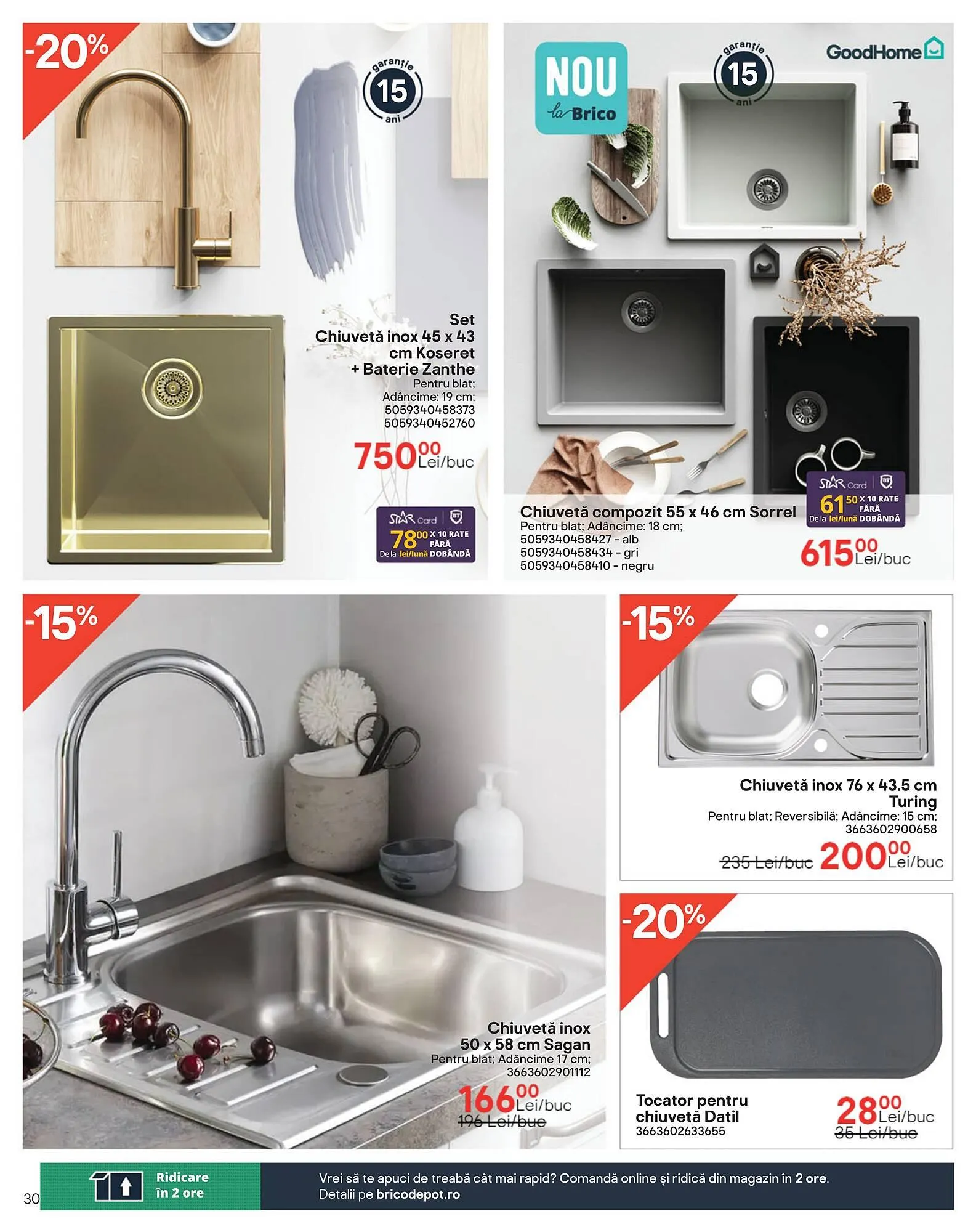 Catalog Brico Depôt catalog de la 4 aprilie până la 30 aprilie 2024 - Revista Pagina 30