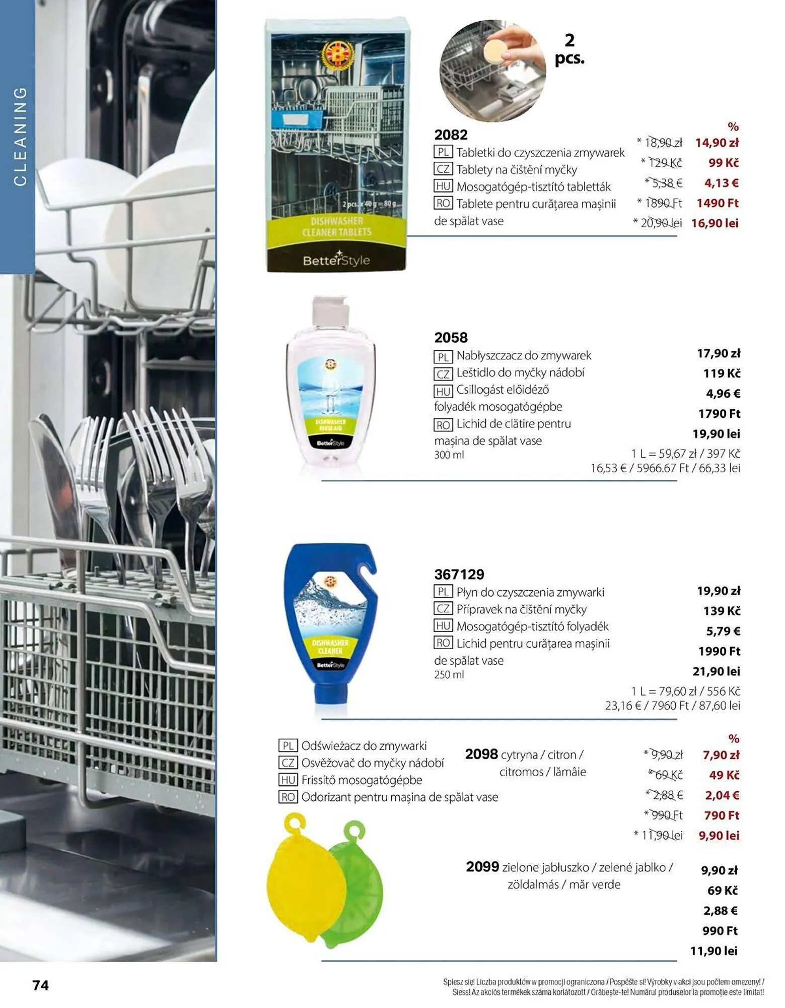 Catalog Catalog BetterStyle de la 1 iunie până la 30 iunie 2025 - Revista Pagina 74
