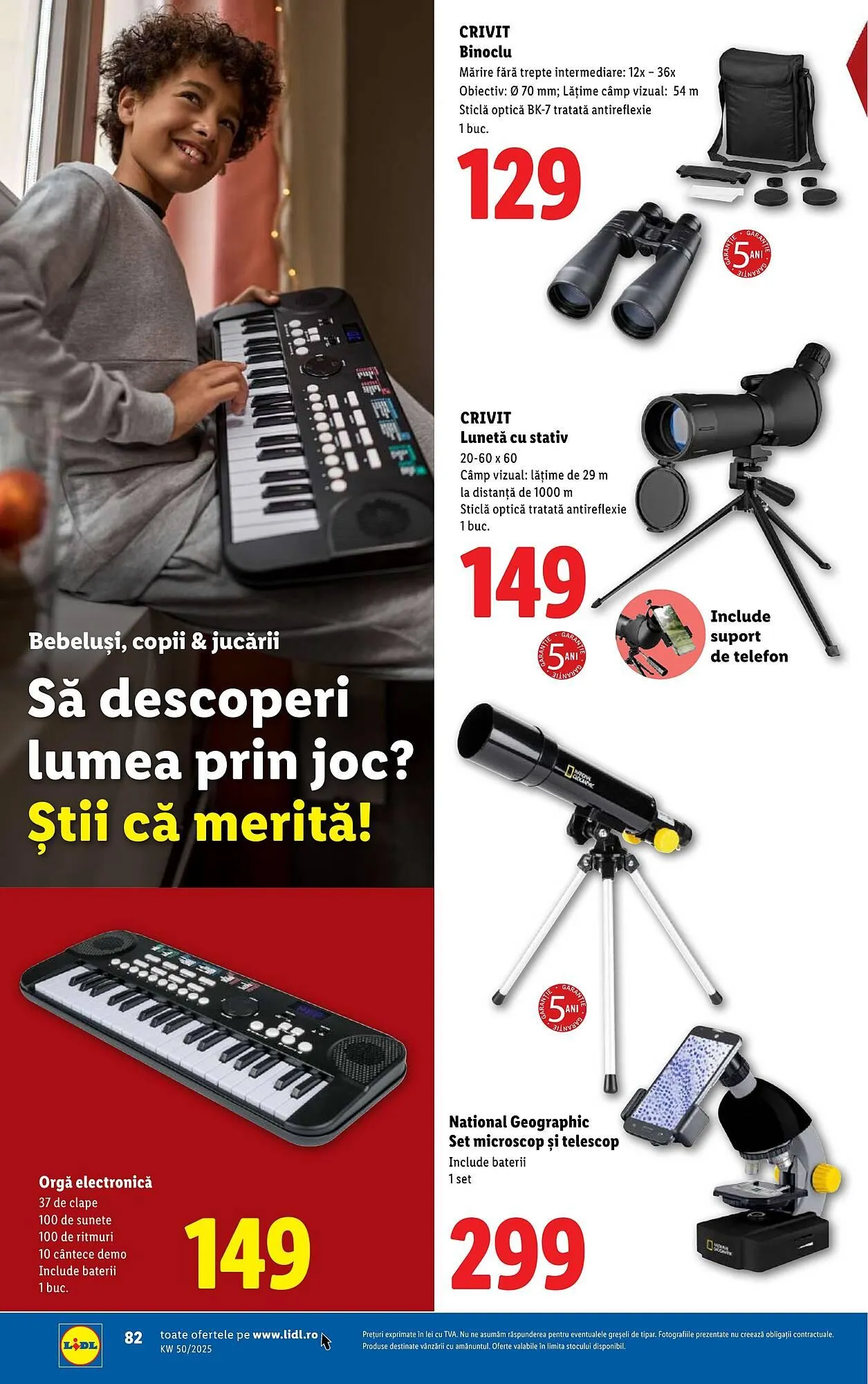 Catalog Catalog Lidl de la 8 decembrie până la 14 decembrie 2025 - Revista Pagina 82