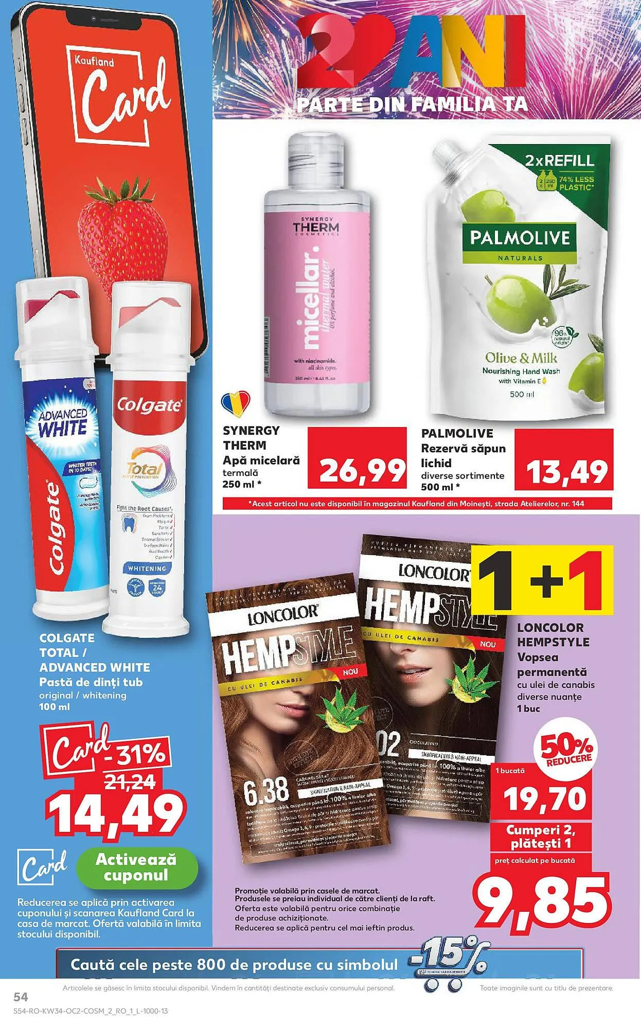 Catalog Catalog Kaufland de la 20 august până la 26 august 2025 - Revista Pagina 54