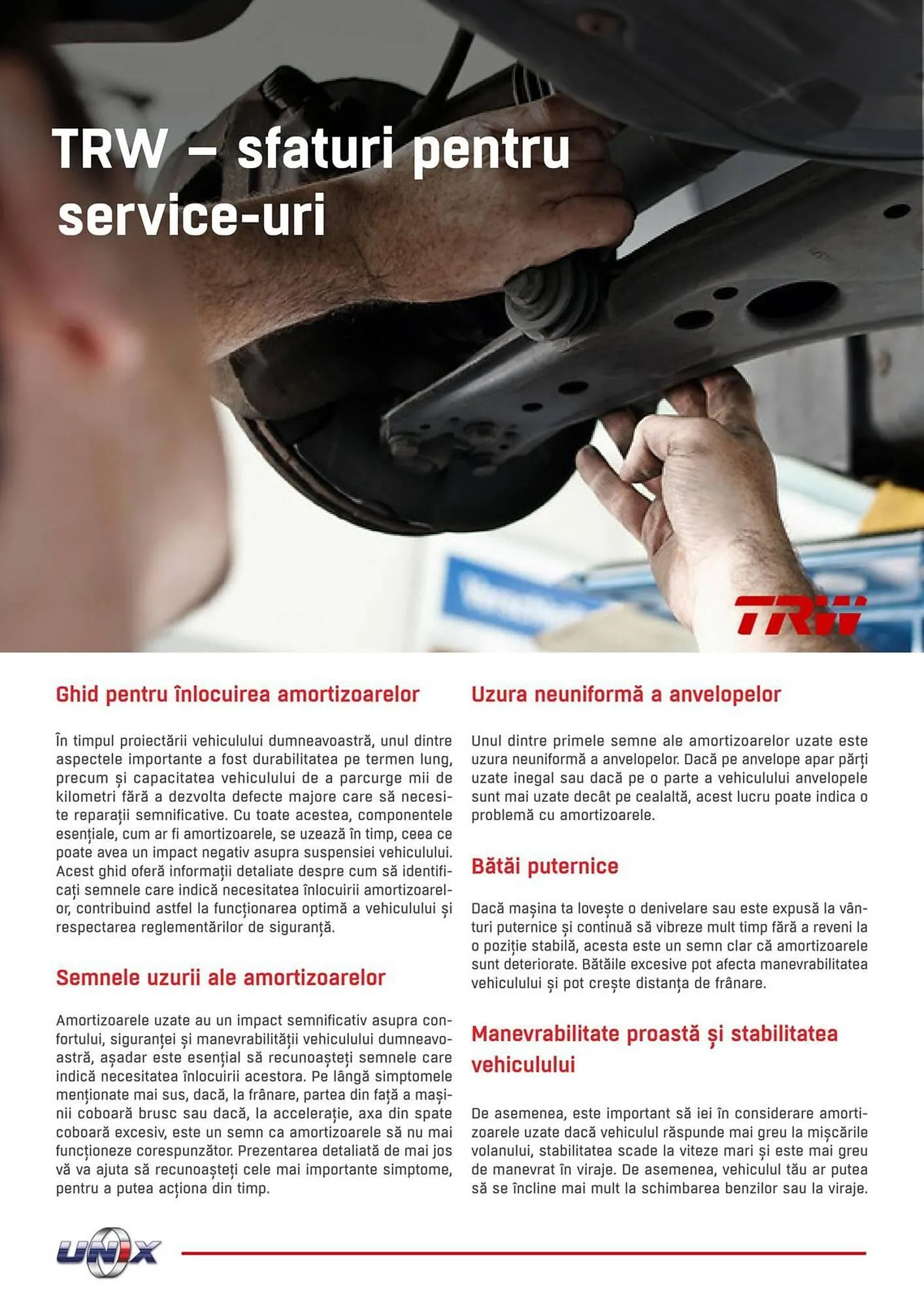 Catalog Catalog UNIX Auto de la 1 aprilie până la 30 aprilie 2025 - Revista Pagina 20