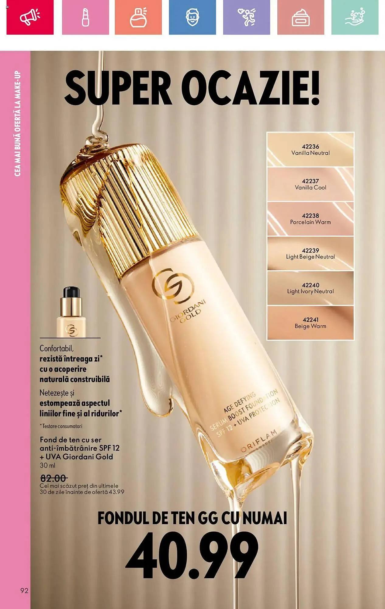 Catalog Catalog Oriflame de la 26 iulie până la 19 august 2025 - Revista Pagina 92