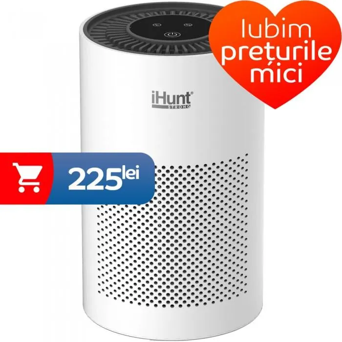 Purificator aer iHunt Air Purifier Smart 20 m² / 50 m³/ h