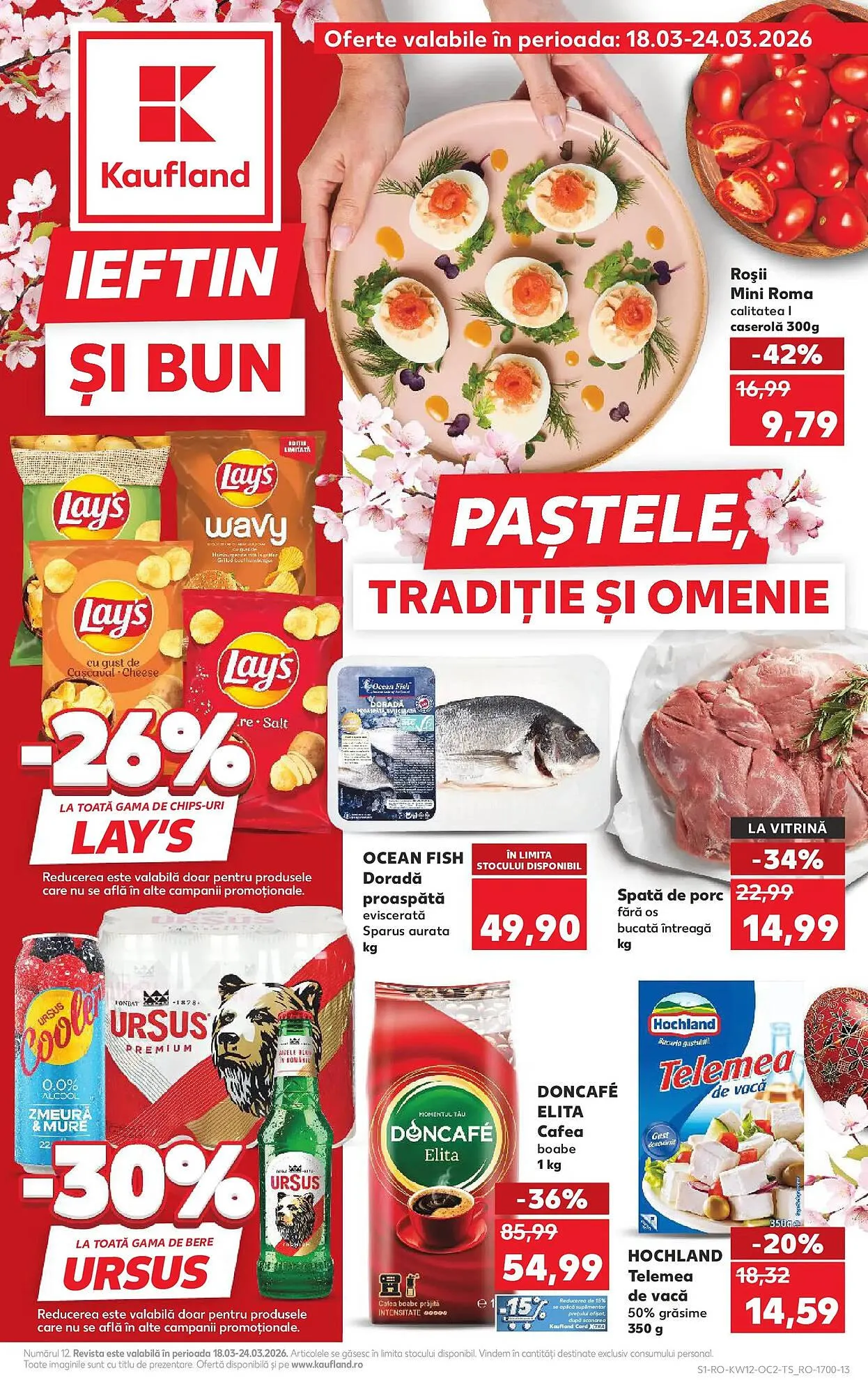 Catalog Catalog Kaufland de la 18 martie până la 24 martie 2026 - Revista Pagina 1