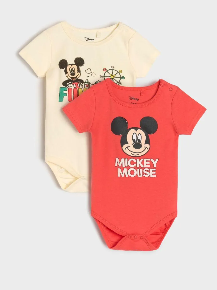 Set de 2 body-uri Mickey Mouse
