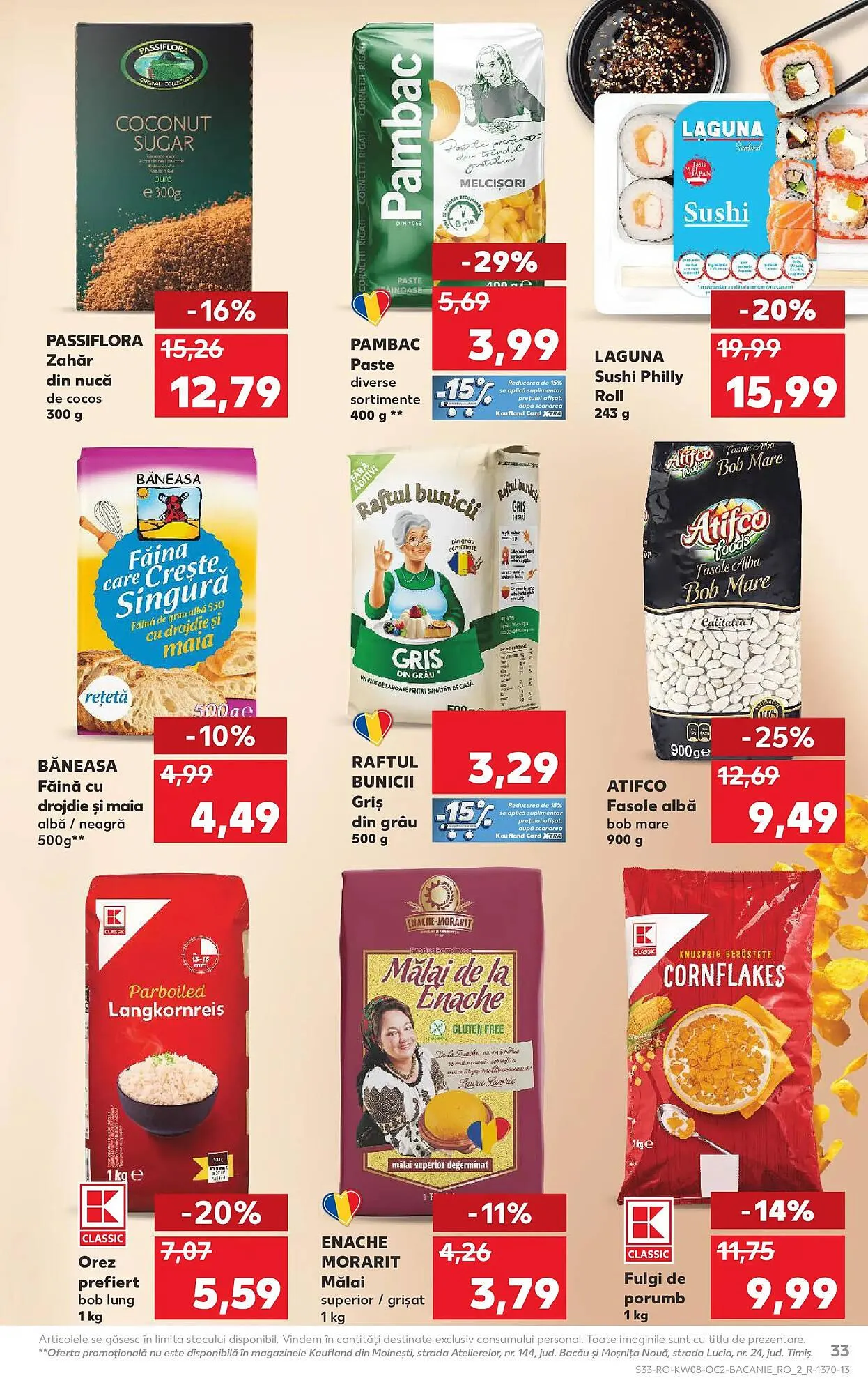 Catalog Catalog Kaufland de la 18 februarie până la 24 februarie 2026 - Revista Pagina 33