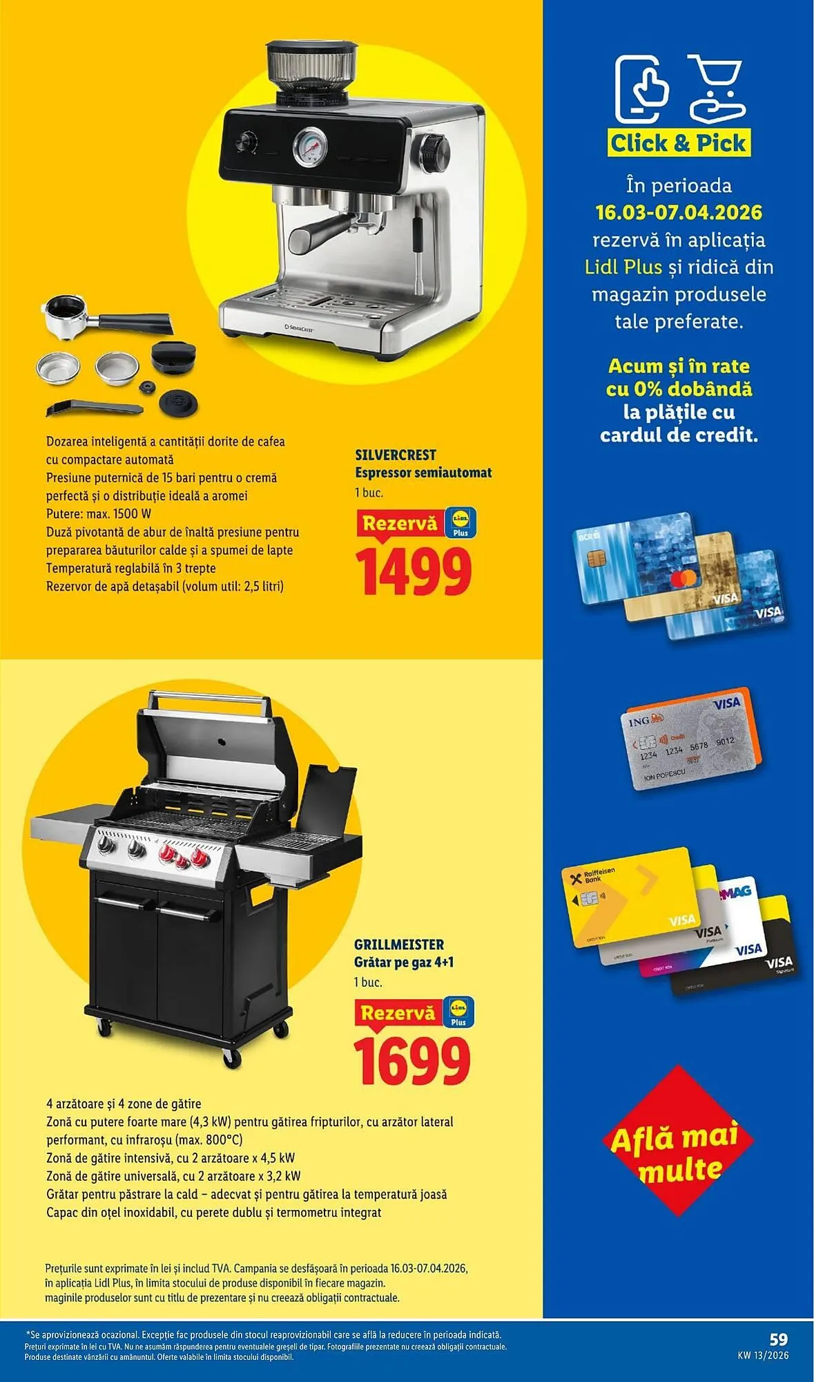 Catalog Catalog Lidl de la 23 martie până la 29 martie 2026 - Revista Pagina 59