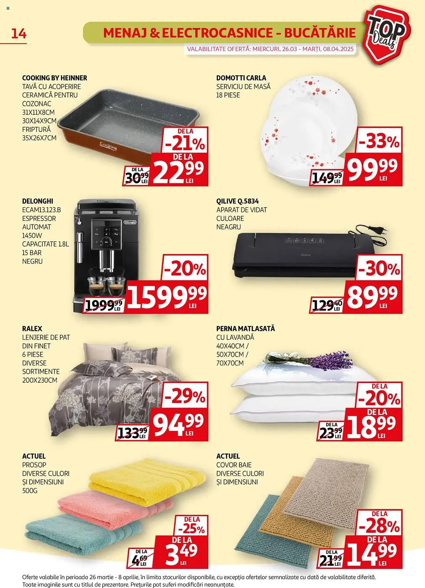 Catalog Catalog Auchan de la 26 martie până la 8 aprilie 2025 - Revista Pagina 14