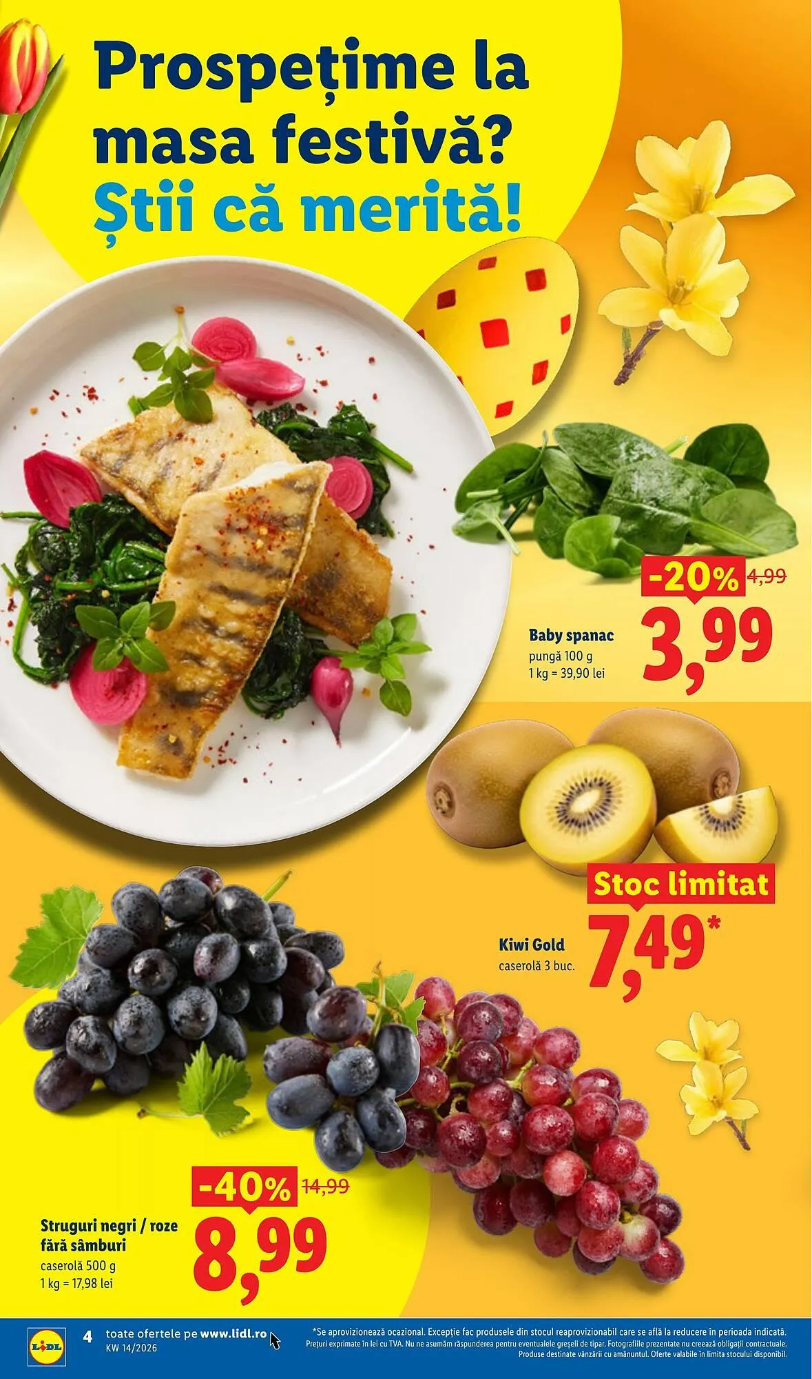 Catalog Catalog Lidl de la 30 martie până la 5 aprilie 2026 - Revista Pagina 4