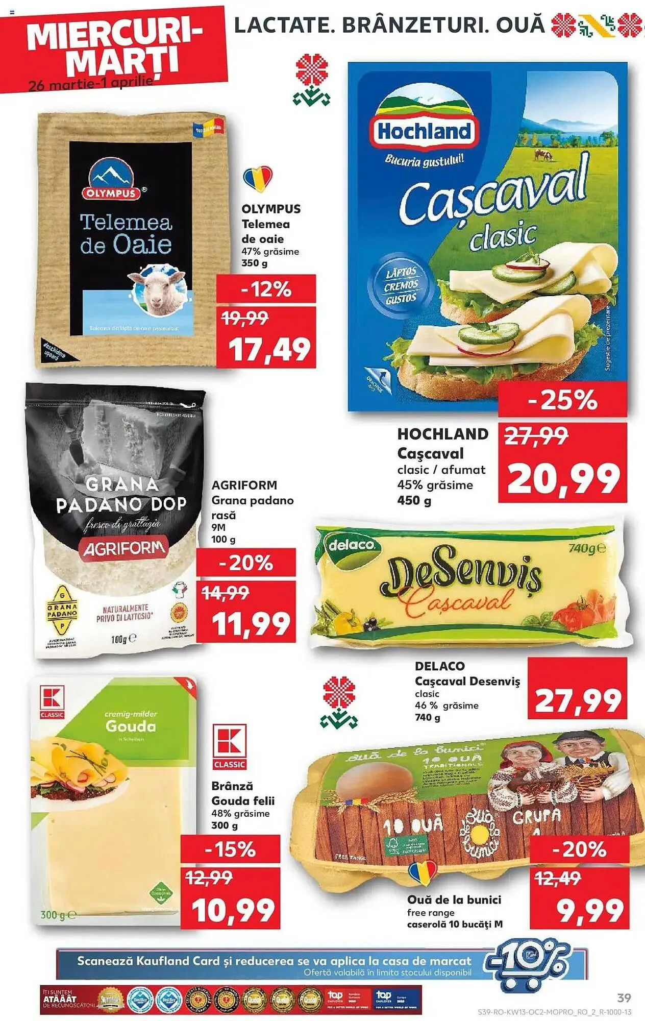 Catalog Catalog Kaufland de la 26 martie până la 1 aprilie 2025 - Revista Pagina 39