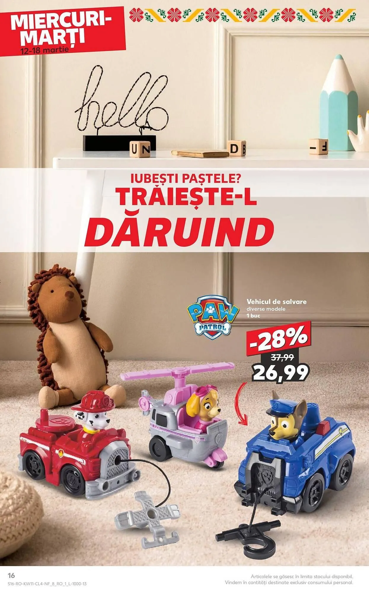 Catalog Catalog Kaufland de la 12 martie până la 18 martie 2025 - Revista Pagina 16