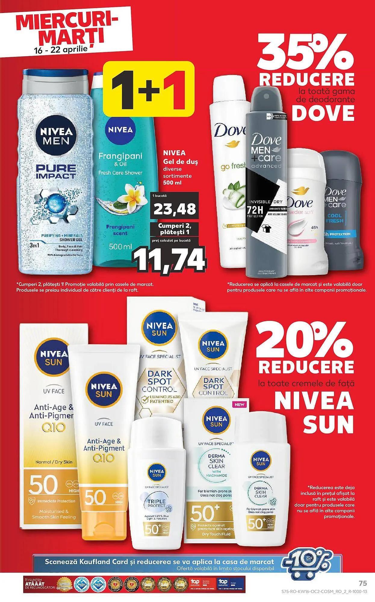 Catalog Catalog Kaufland de la 16 aprilie până la 22 aprilie 2025 - Revista Pagina 75