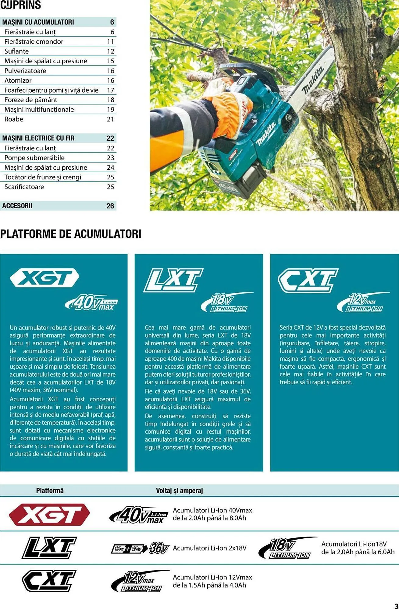 Catalog Makita catalog de la 1 septembrie până la 22 decembrie 2023 - Revista Pagina 3