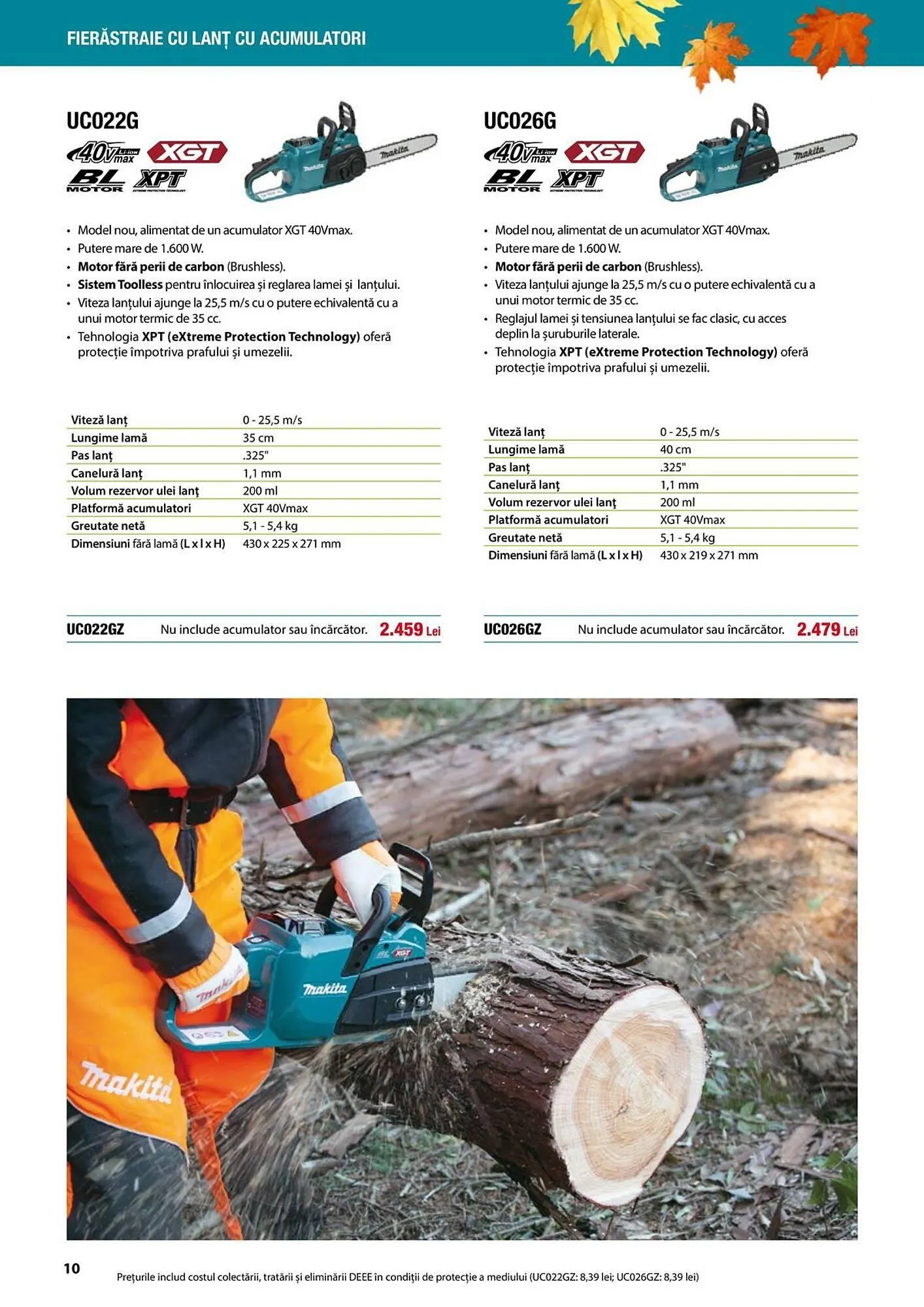 Catalog Catalog Makita de la 12 septembrie până la 24 decembrie 2025 - Revista Pagina 10