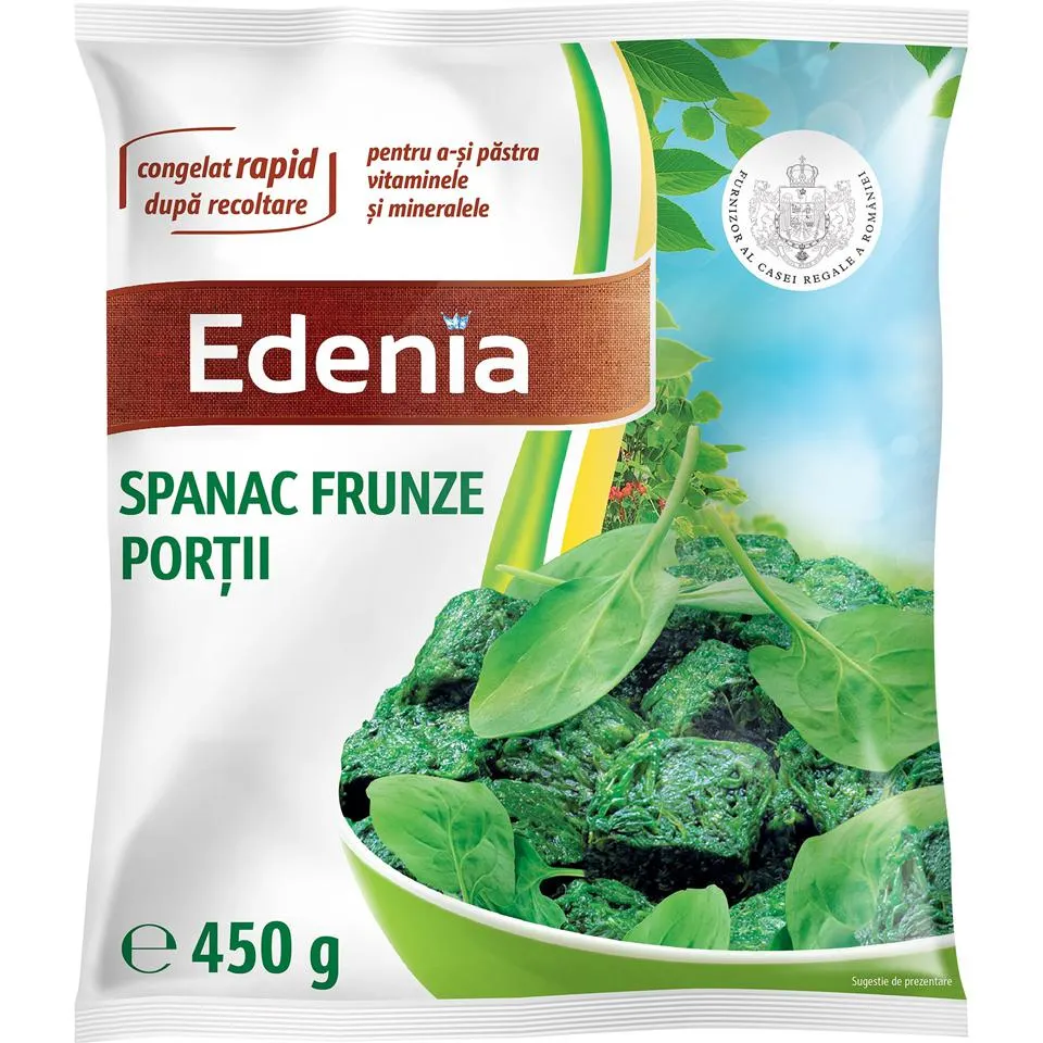Edenia | Spanac frunze portii 450g