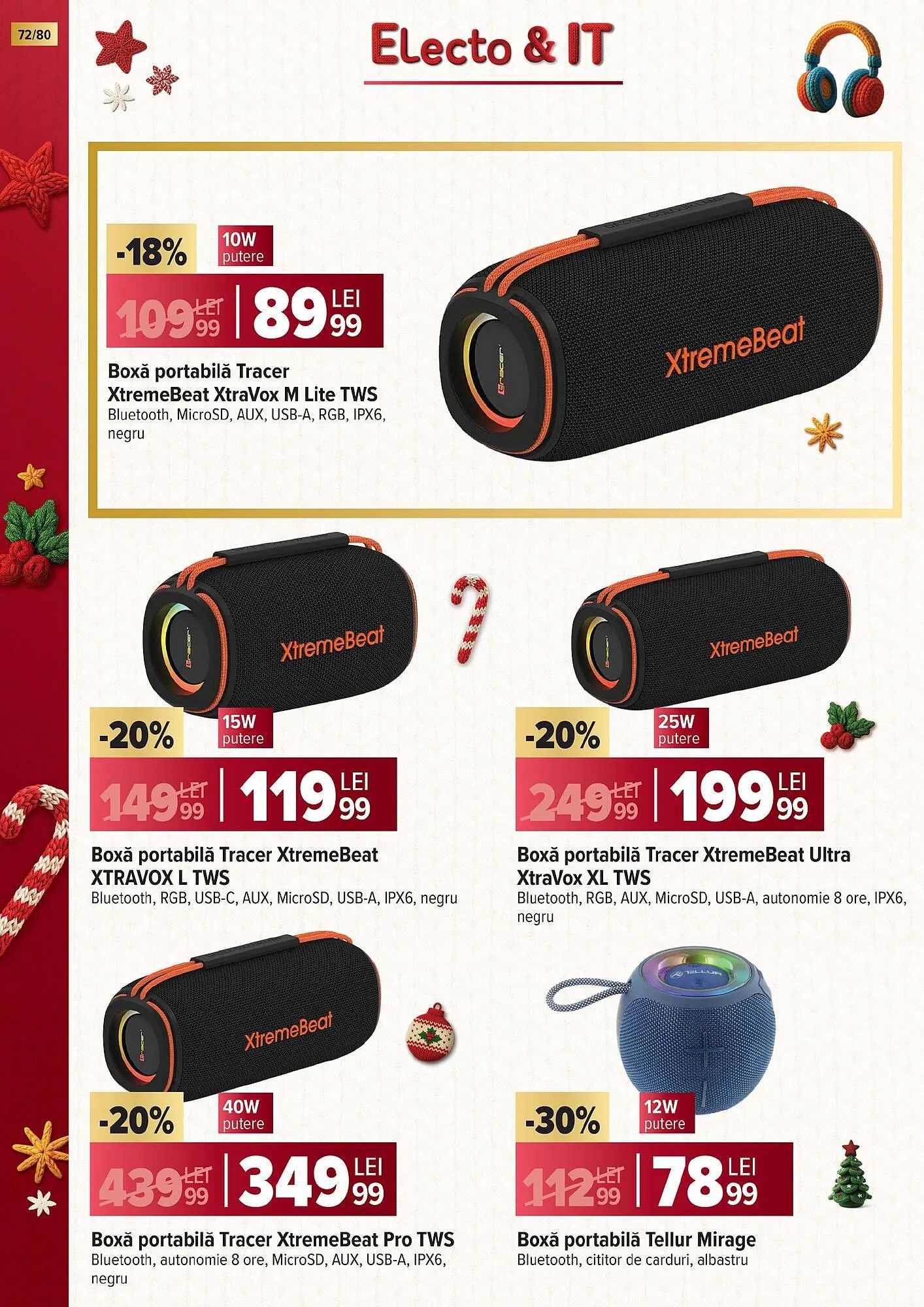 Catalog Catalog Carrefour de la 5 noiembrie până la 7 ianuarie 2026 - Revista Pagina 72