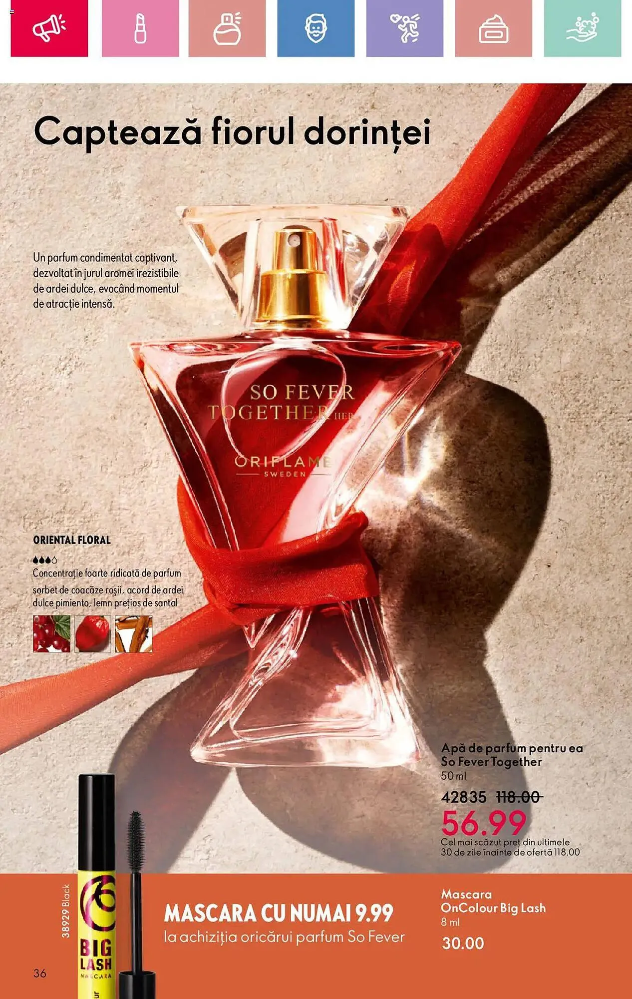 Catalog Catalog Oriflame de la 2 martie până la 22 martie 2025 - Revista Pagina 36