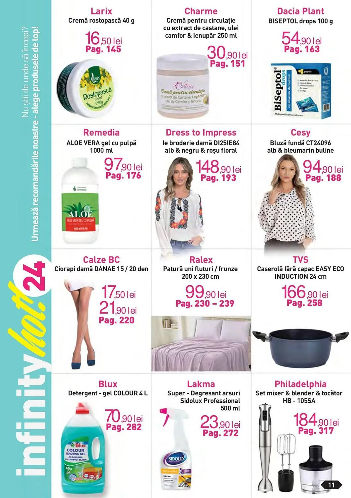 Catalog Catalog Infinity de la 1 aprilie până la 30 iunie 2025 - Revista Pagina 13