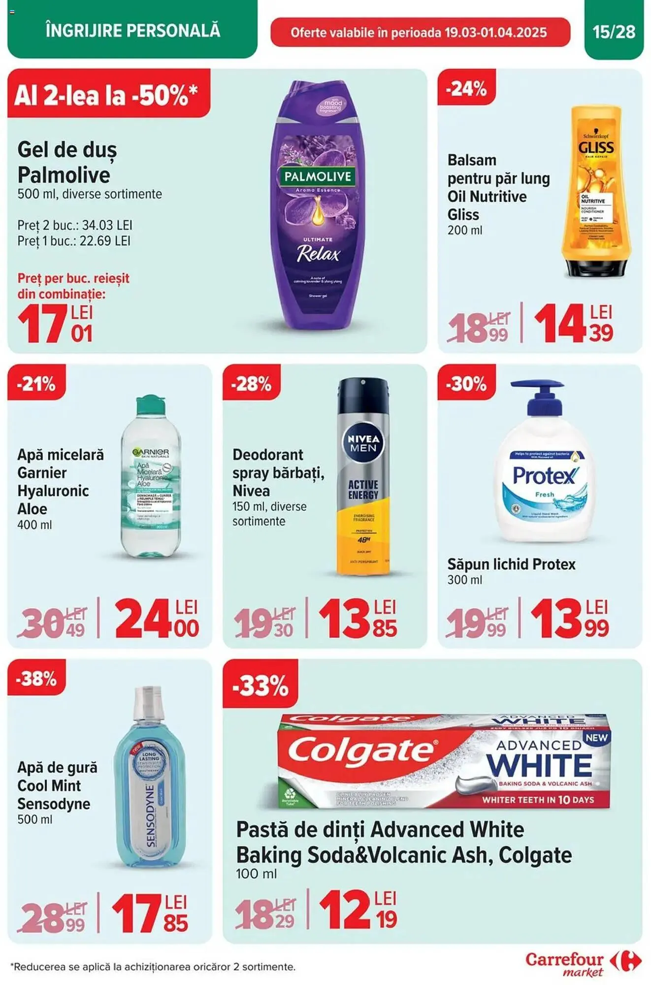 Catalog Catalog Carrefour de la 26 martie până la 1 aprilie 2025 - Revista Pagina 15