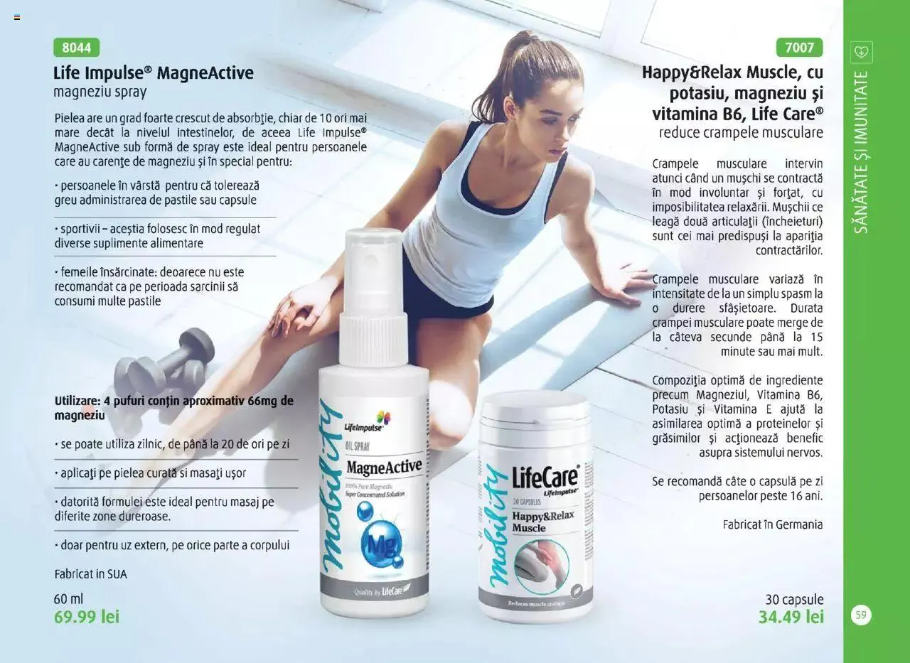 Catalog Catalog Life Care primavara-vara 2023 de la 1 martie până la 31 decembrie 2023 - Revista Pagina 61