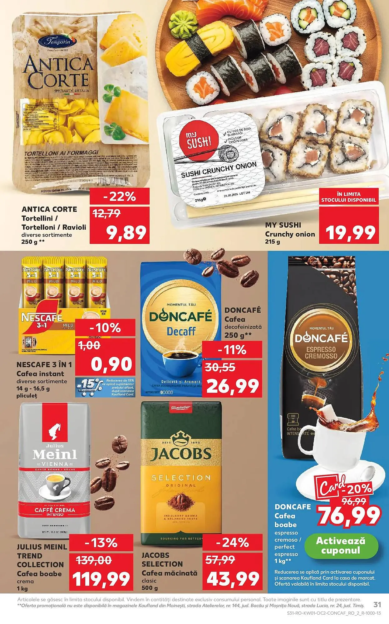 Catalog Catalog Kaufland de la 31 decembrie până la 6 ianuarie 2026 - Revista Pagina 32