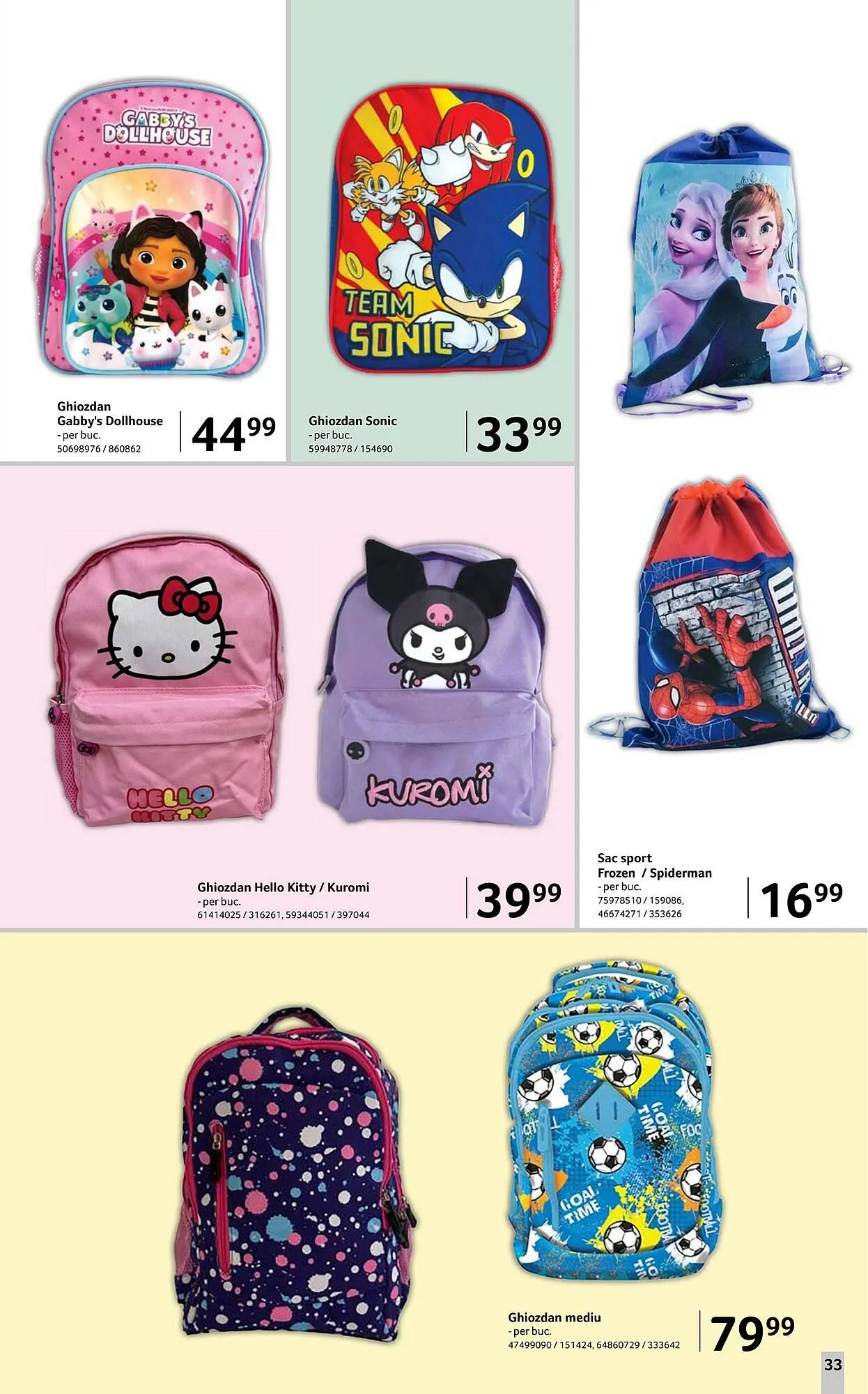 Catalog Catalog Selgros de la 8 august până la 21 septembrie 2025 - Revista Pagina 33