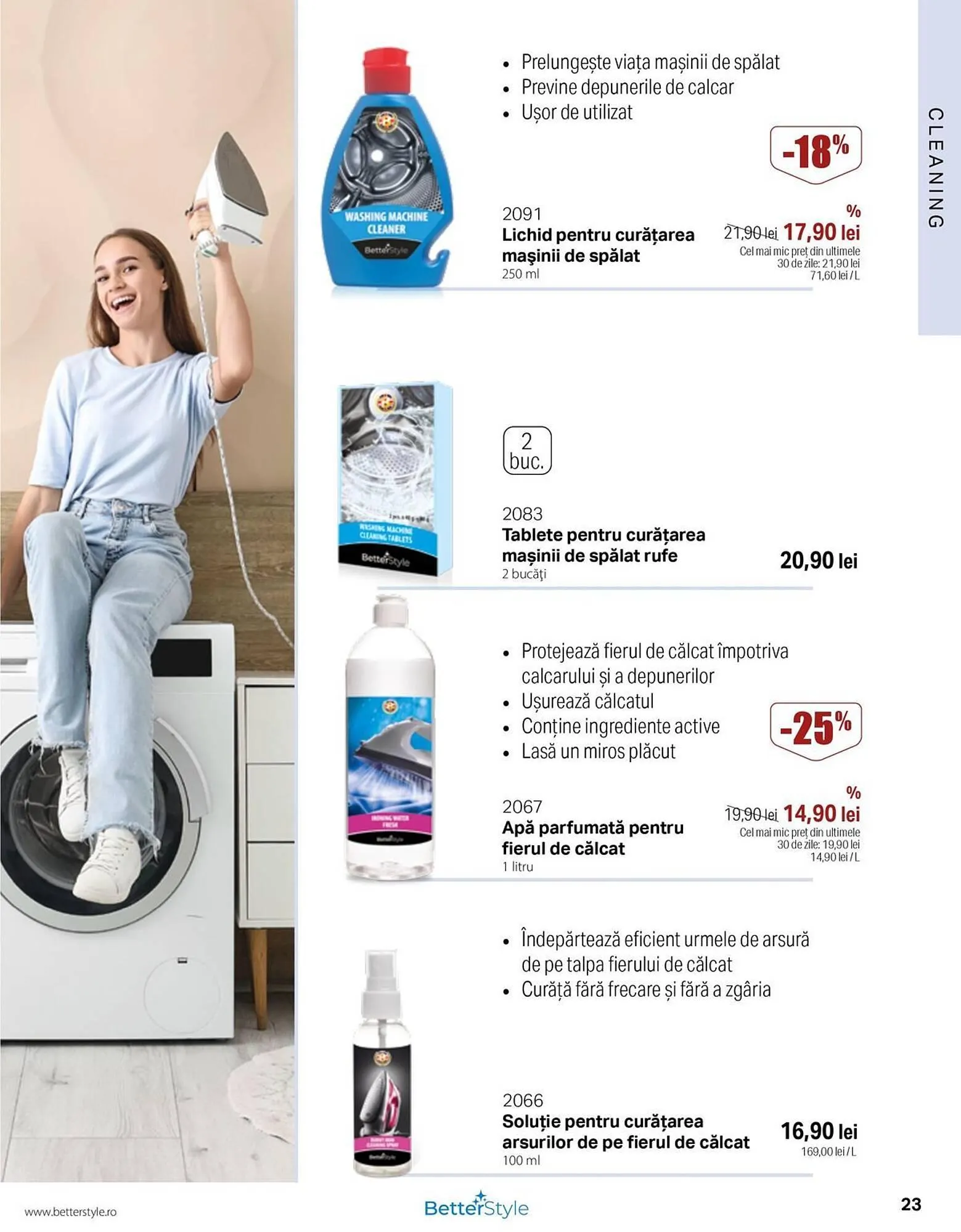 Catalog Catalog BetterStyle de la 3 februarie până la 28 februarie 2025 - Revista Pagina 23