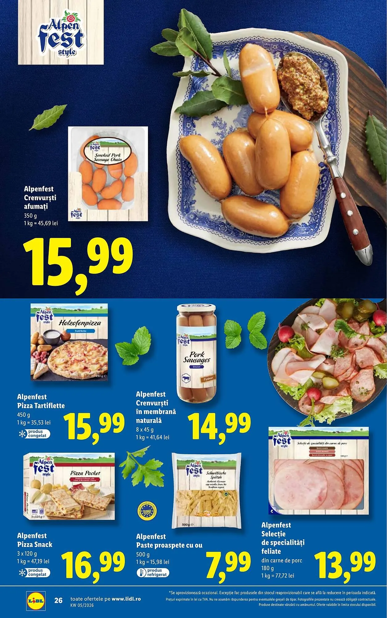 Catalog Catalog Lidl de la 26 ianuarie până la 1 februarie 2026 - Revista Pagina 26