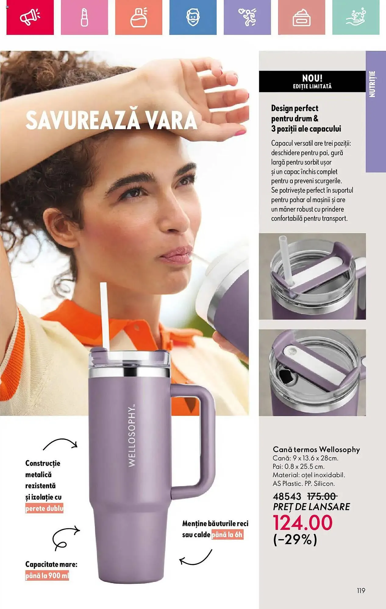 Catalog Catalog Oriflame de la 26 iulie până la 19 august 2025 - Revista Pagina 119