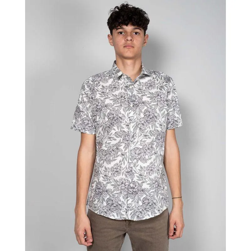 Camasa din bumbac cu maneca scurta 24KOS02001