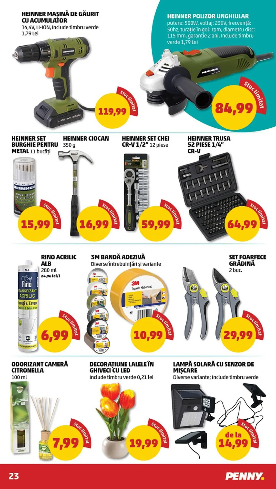 Catalog Catalog Penny de la 12 martie până la 18 martie 2025 - Revista Pagina 23