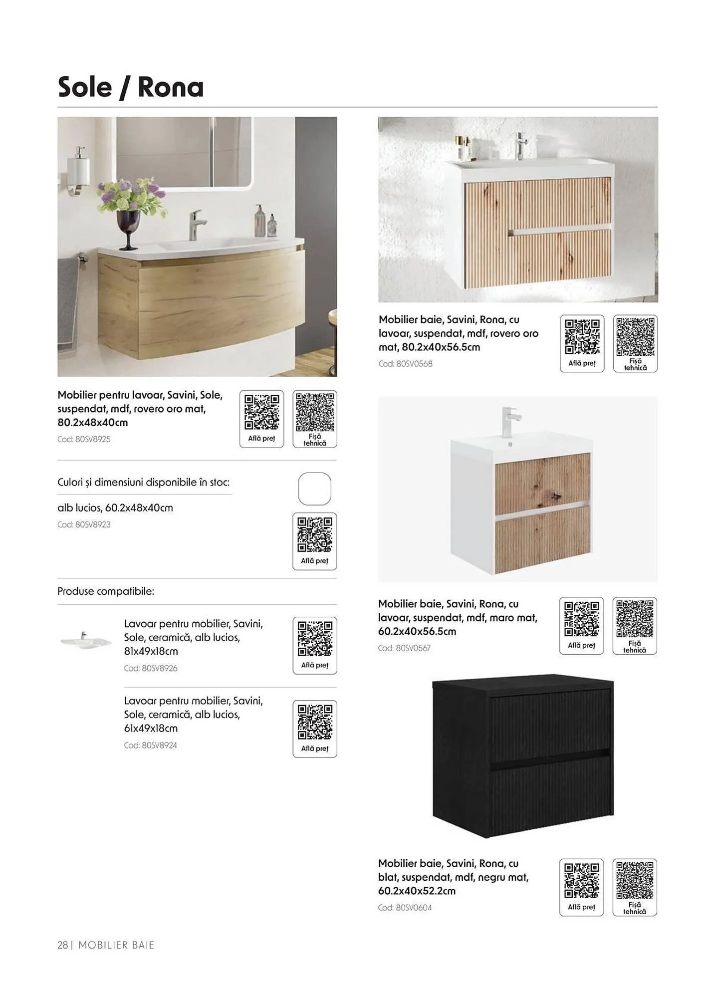 Catalog Catalog Romstal de la 1 aprilie până la 31 decembrie 2026 - Revista Pagina 28