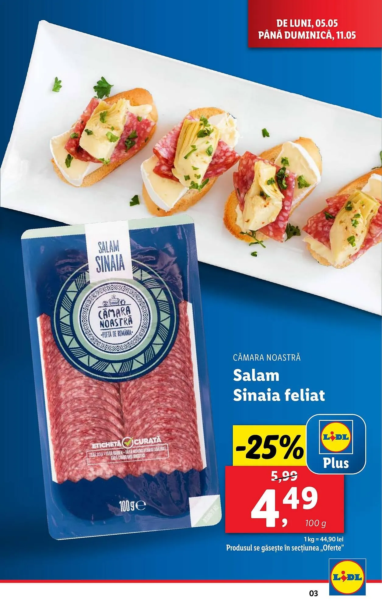 Catalog Catalog Lidl de la 5 mai până la 11 mai 2025 - Revista Pagina 3