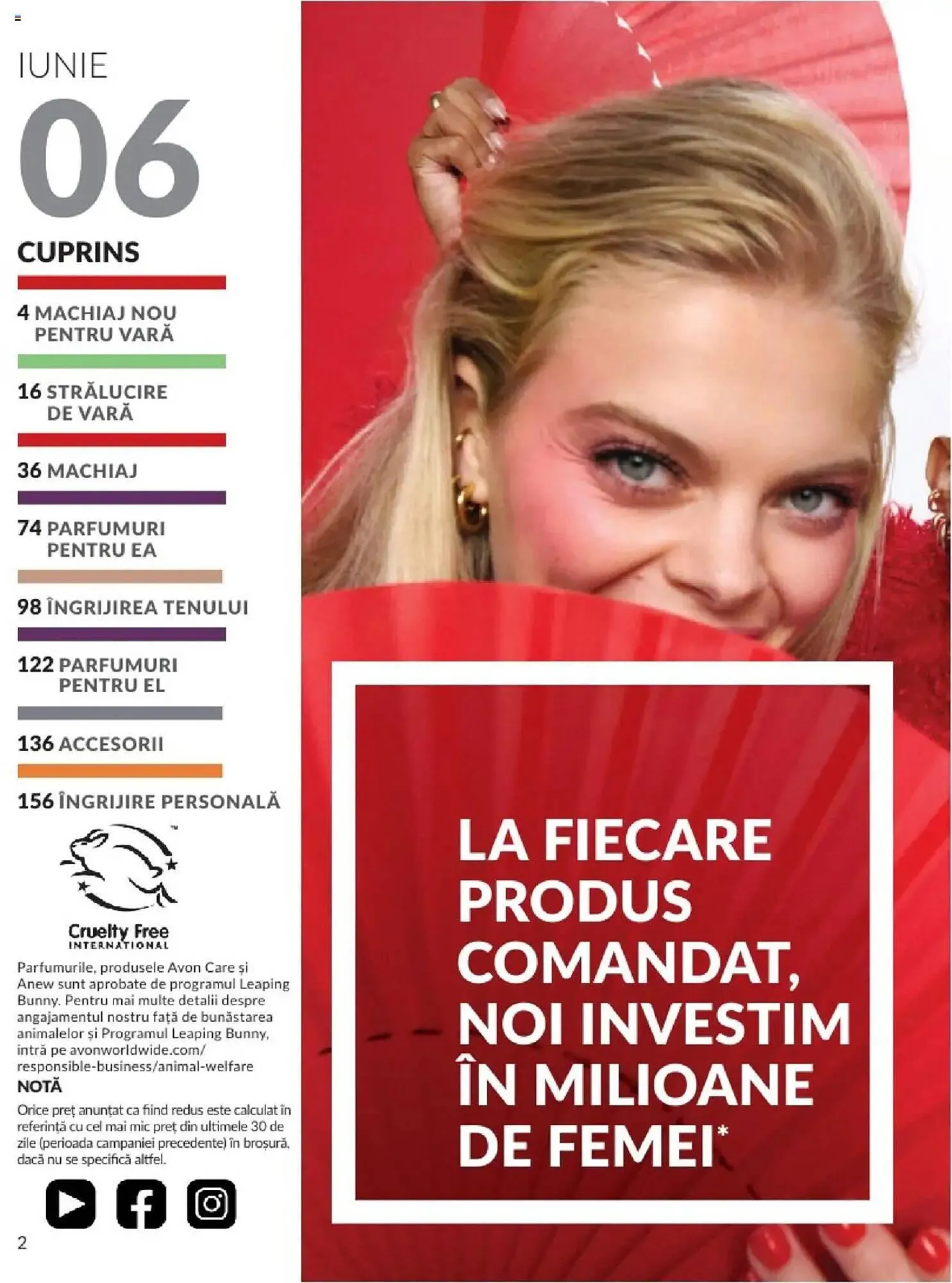 Catalog Catalog Avon de la 31 mai până la 30 iunie 2025 - Revista Pagina 2