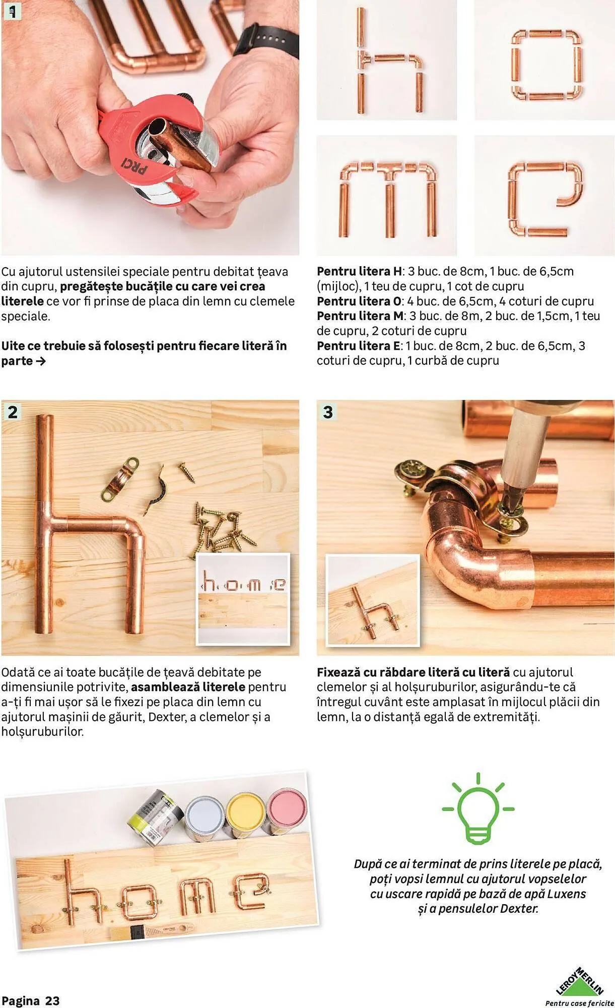 Catalog Leroy Merlin catalog de la 23 martie până la 31 decembrie 2023 - Revista Pagina 23