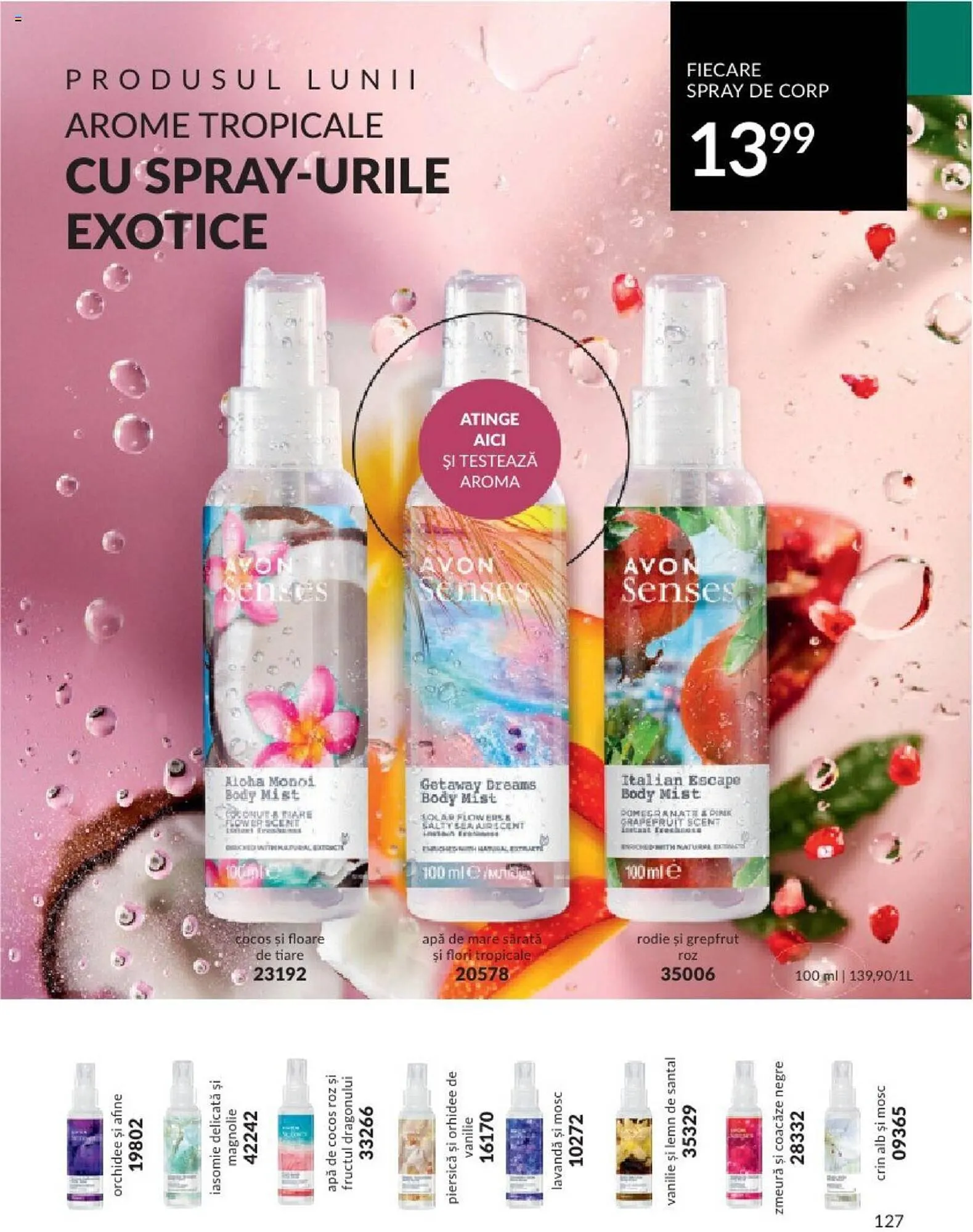 Catalog Avon catalog de la 1 septembrie până la 30 septembrie 2023 - Revista Pagina 129