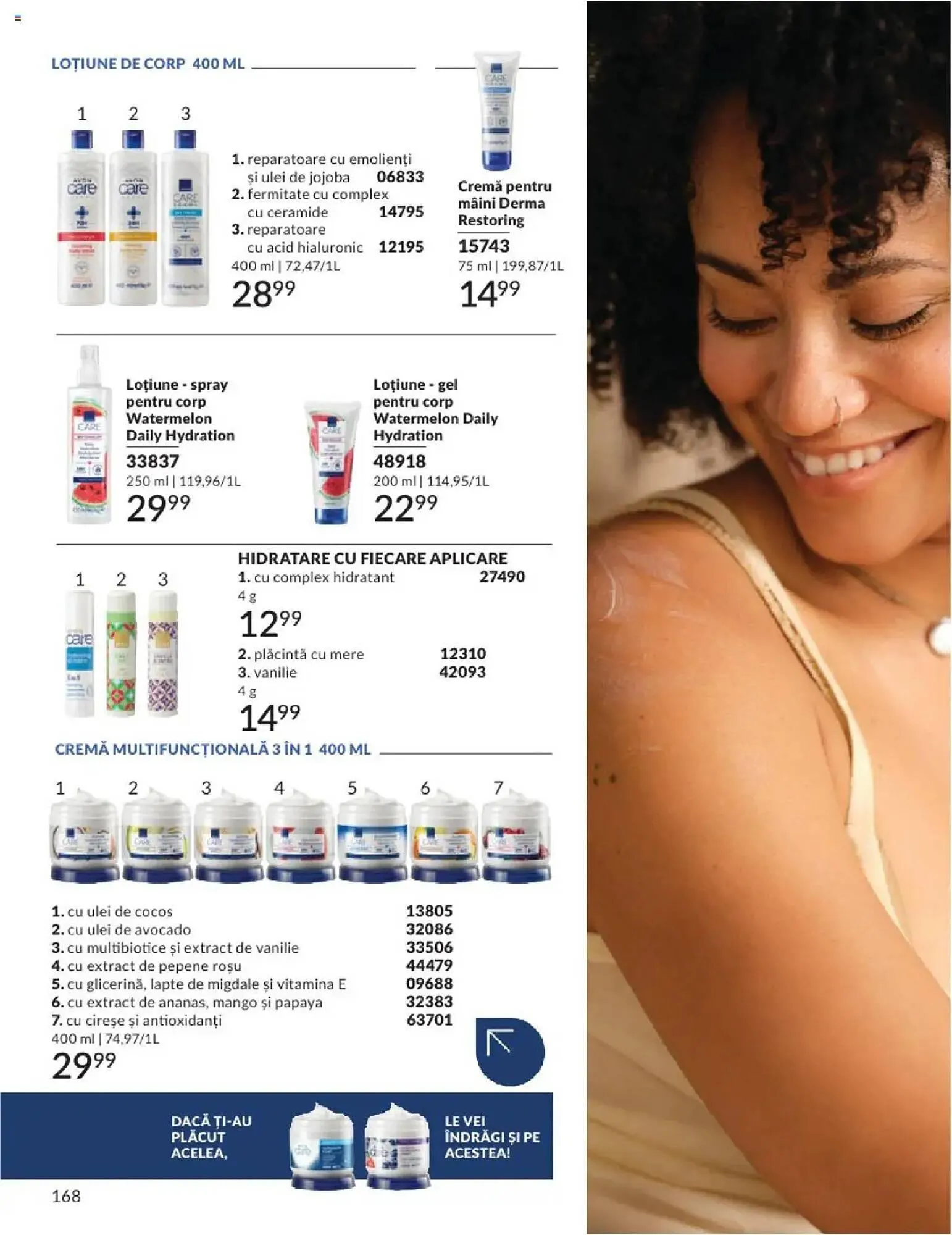 Catalog Catalog Avon de la 1 aprilie până la 30 aprilie 2025 - Revista Pagina 168